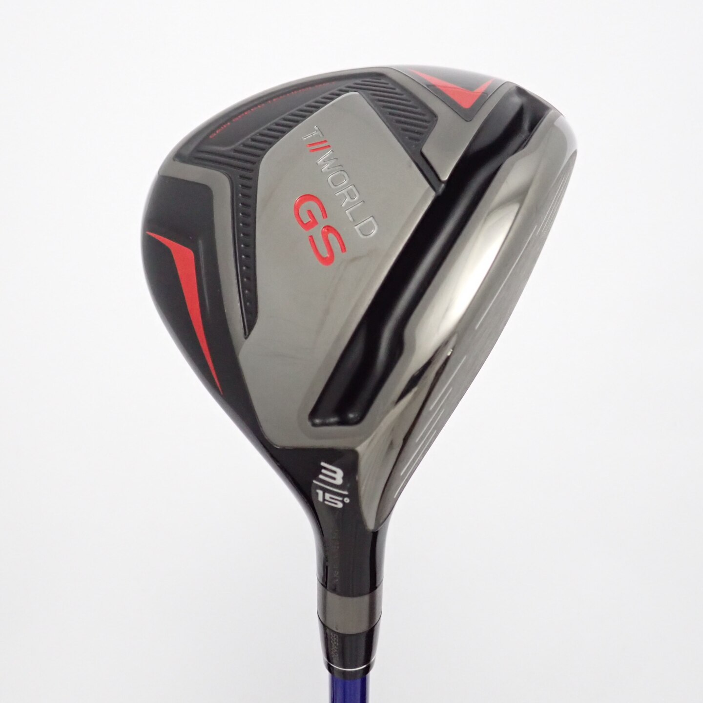 T//WORLD 　GS　フェアウェイウッド【５W　１８°】【Ｓ】新品未使用 GS 本間ゴルフ フェアウェイウッド T//WORLD SPEEDTUNED 48