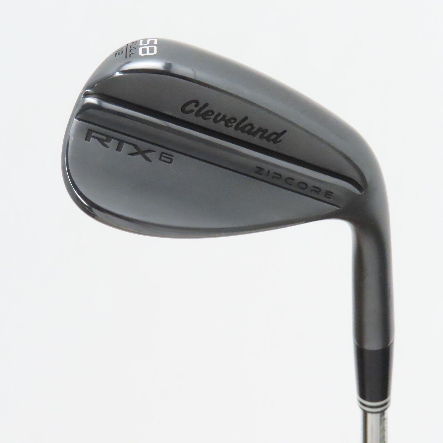 中古】RTX6 ジップコア ブラックサテン ウェッジ Dynamic Gold