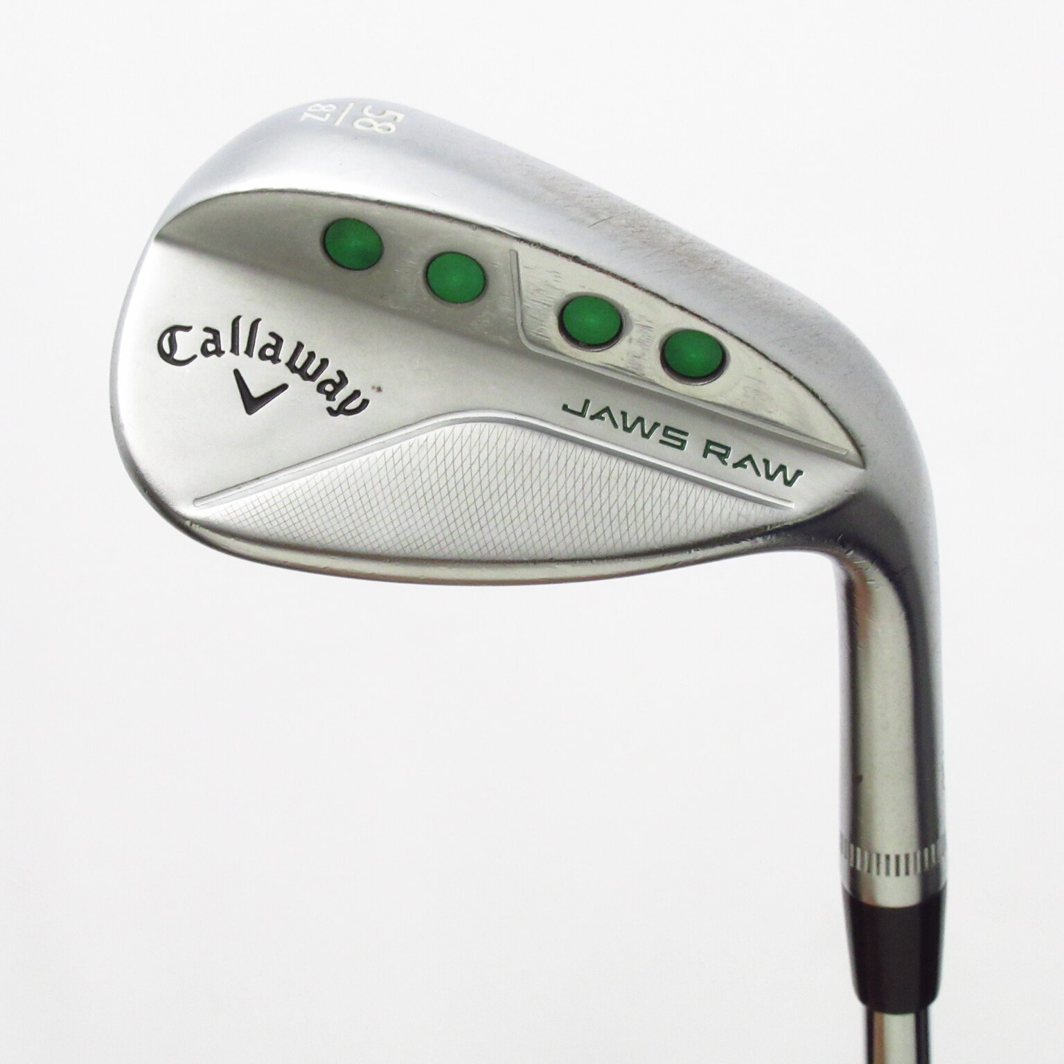 中古】JAWS RAW Zグラインド クロムメッキ仕上げ ウェッジ N.S.PRO