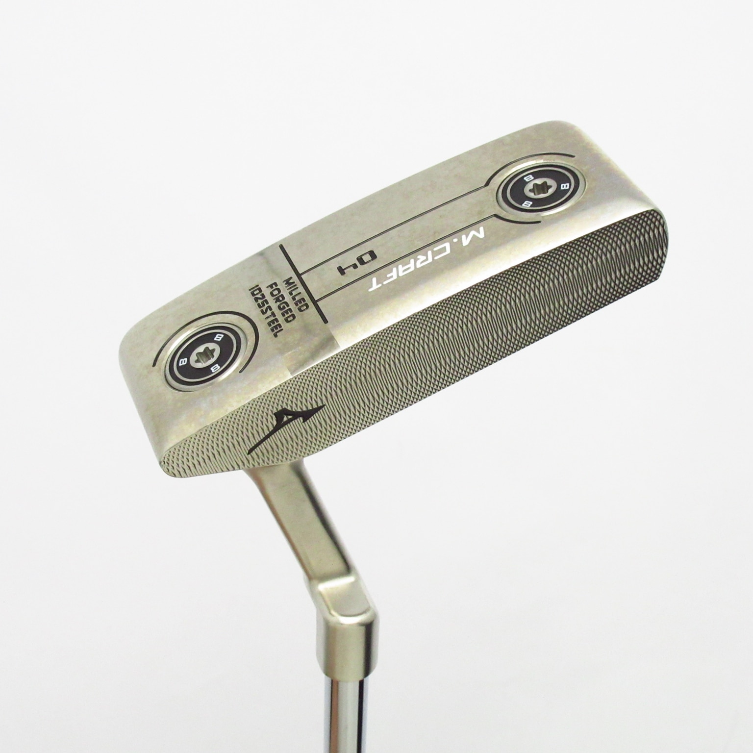 中古】M クラフト OMOI No.04 ダブルニッケル仕上げ パター