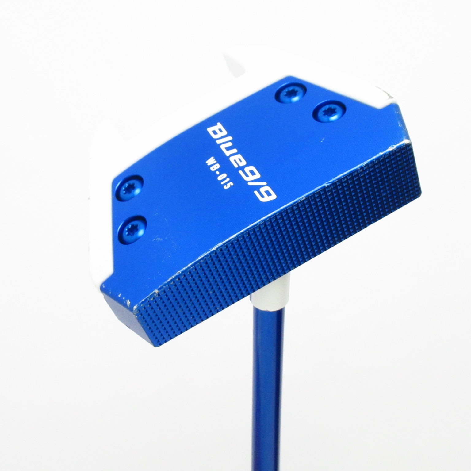 中古】Blue9／9 ホワイトバック WB-015 パター カーボンシャフト
