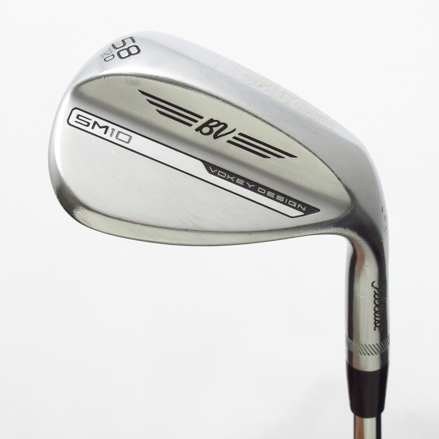 【美品】タイトリスト ボーケイ SM10 5608M ツアークローム（1R使用） Titleist（タイトリスト） ウェッジ メンズ ボーケイ SM10 ツアー
