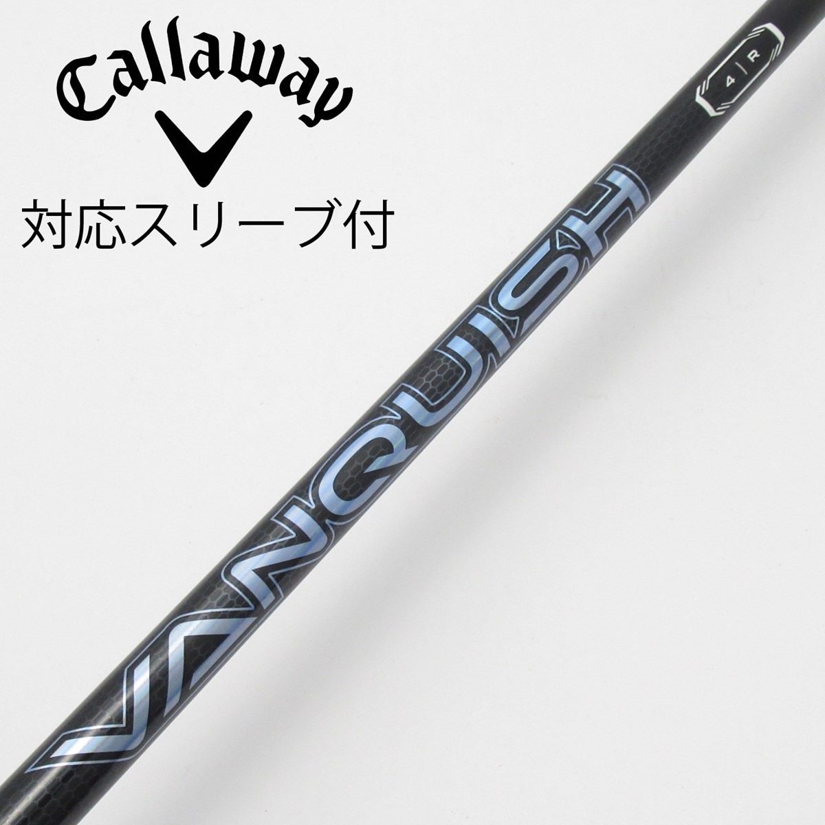 中古】VANQUISH ドライバー用_スリーブ付 VANQUISH 4 R C