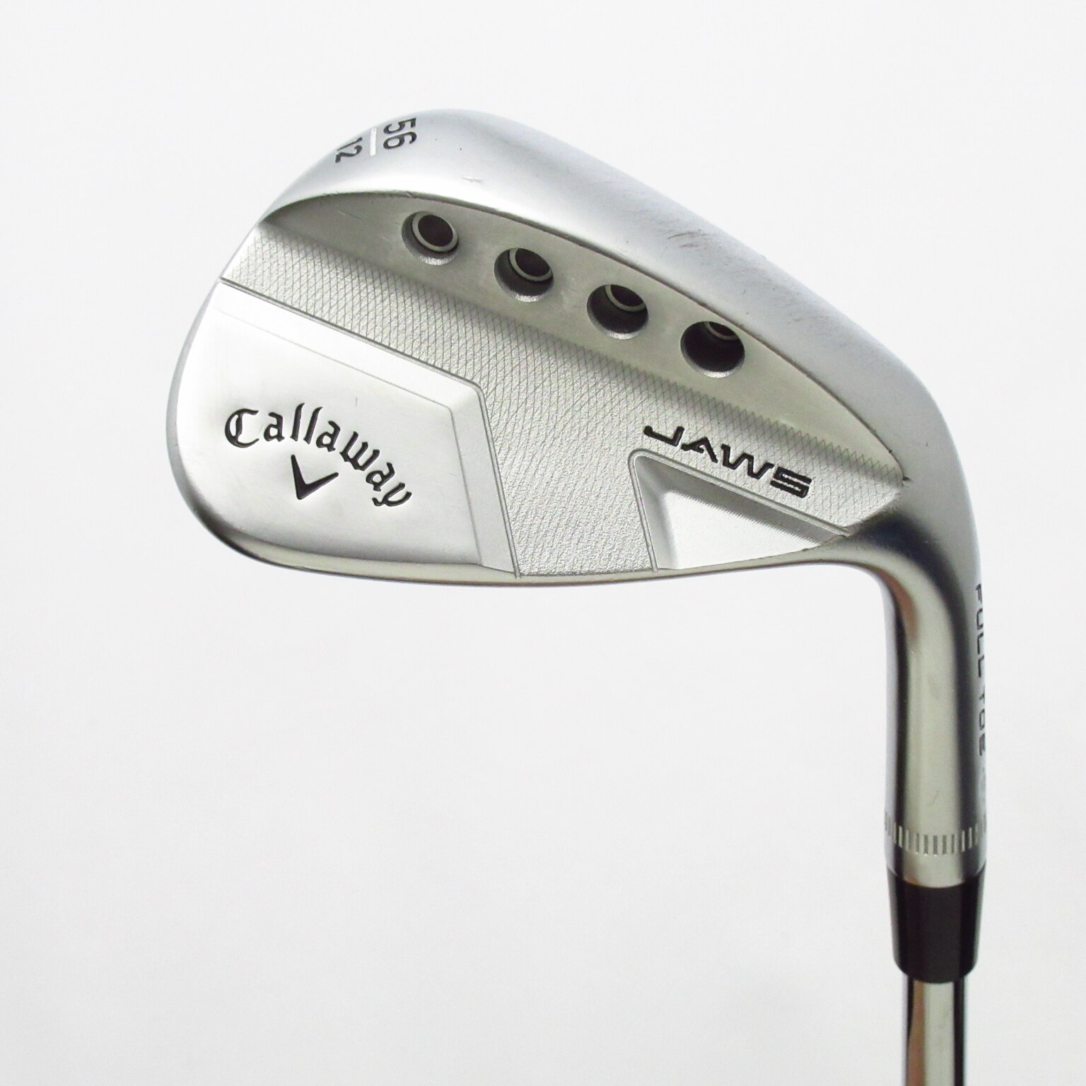 中古】JAWS FULL TOE CHROME ウェッジ Dynamic Gold HT 56-12