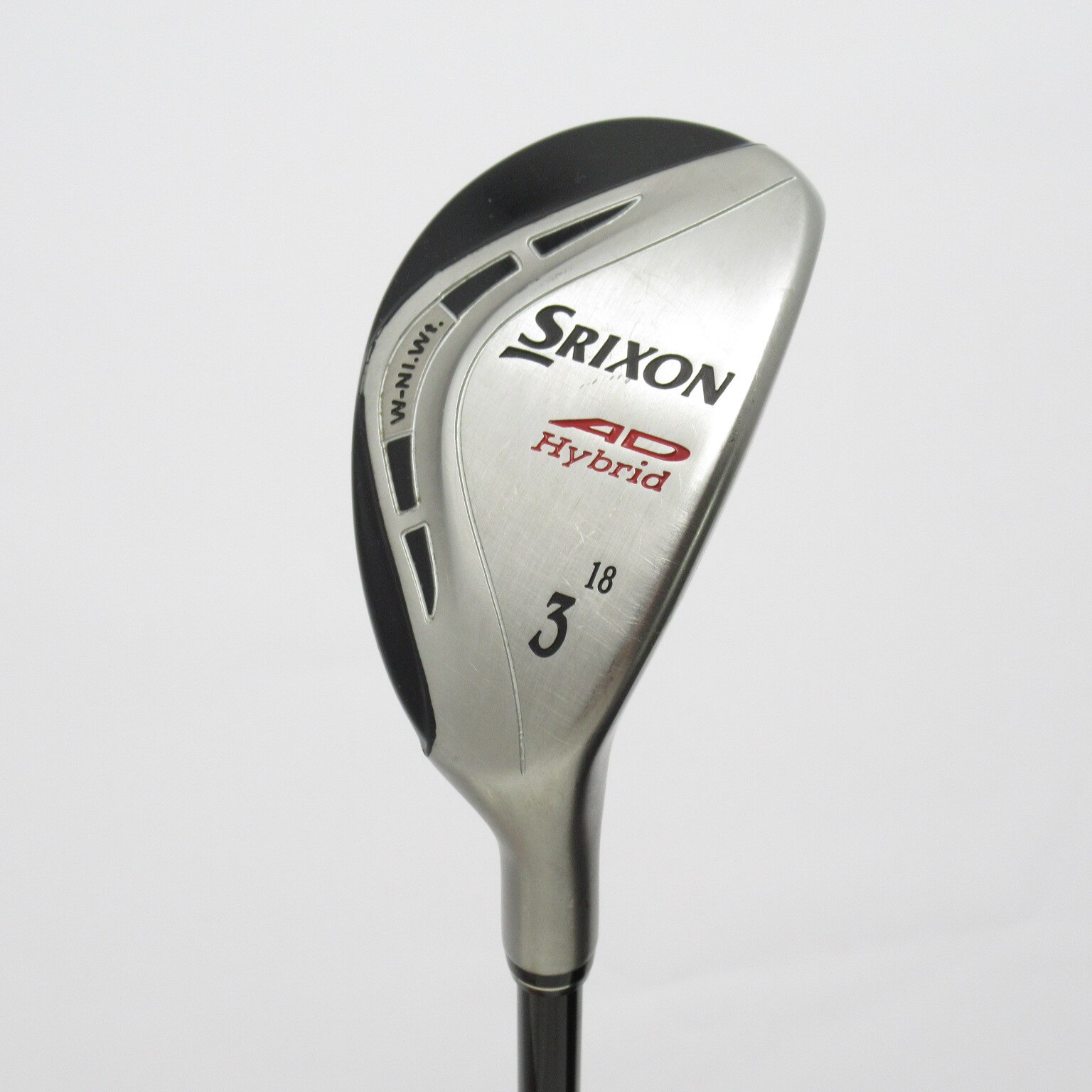 ダンロップ スリクソン SRIXON AD HYBRID U2(16°純正カーボンS）＋U4(22°NS950GH UT S) 2本セット【送料無料】 中古 ダンロップ SRIXON AD HYBRID(2007) U3(19°) ユーティリティ UT