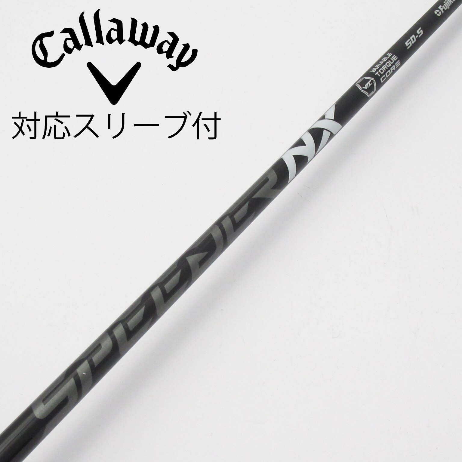 美品 SPEEDER NX BLACK 50-S 45.5 CWスリーブ 1W 中古】Speeder NX BLACK ドライバー用_スリーブ付 Speeder NX