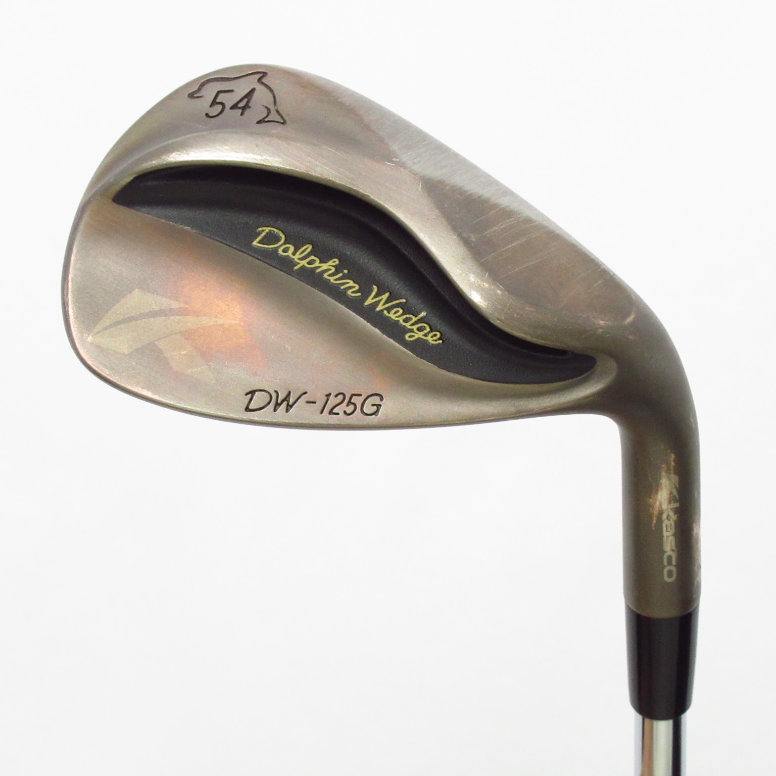 【中古】キャスコ ドルフィン ウェッジ DW-125G Copper 58° kasco キャスコ DW-125G ドルフィンウェッジ セミグースネック