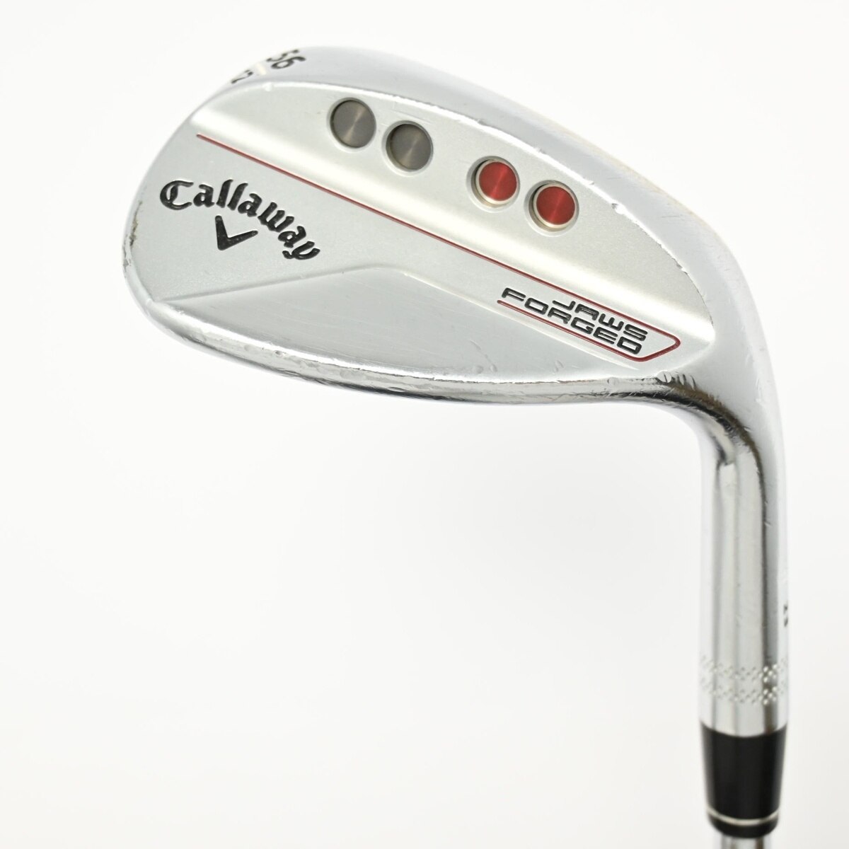 Callaway JAWS FORGED54°ウェッジ (中古品)美品 中古】JAWS FORGED クロムメッキ仕上げ ウェッジ スチールシャフト 56