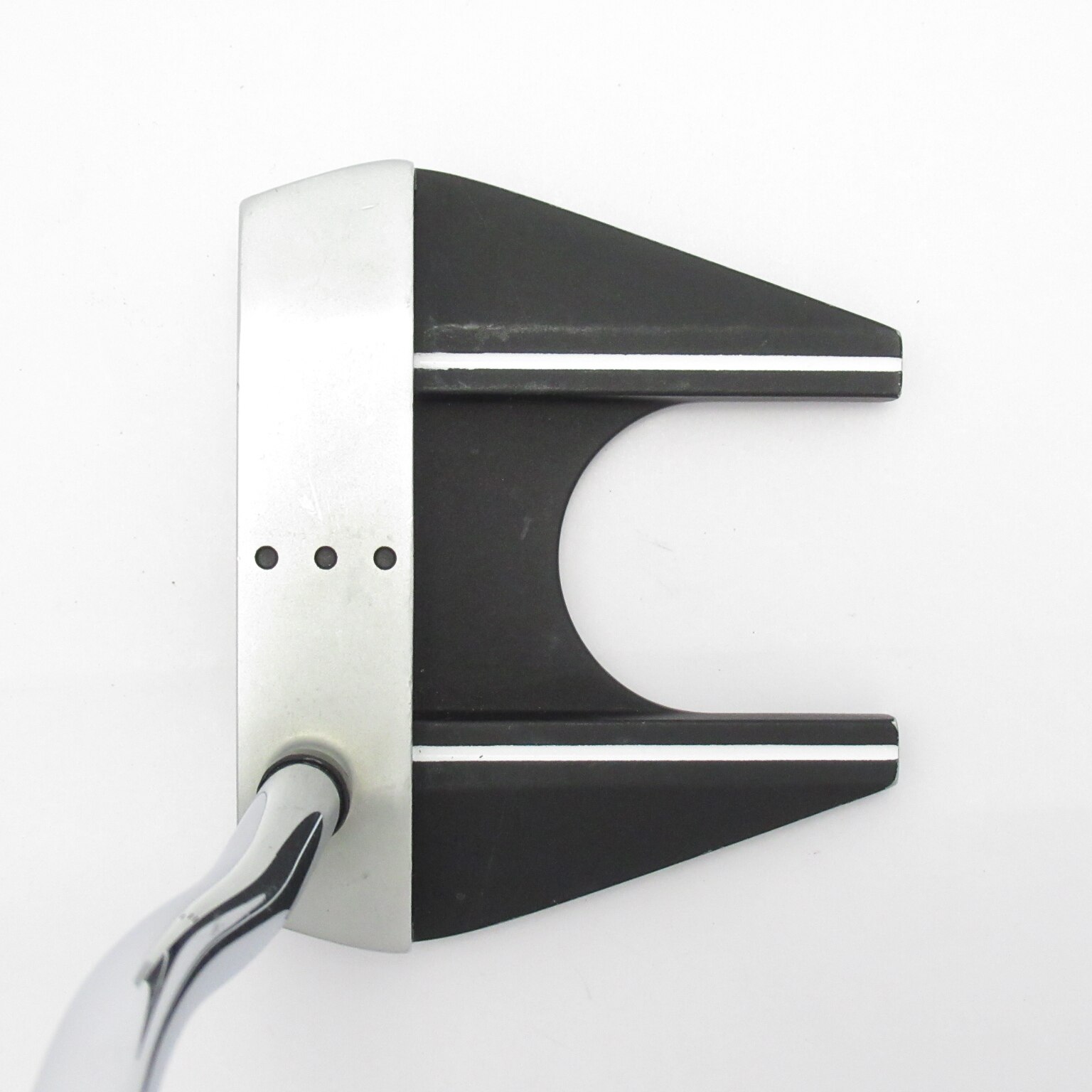 LAゴルフパターシャフトスーパーレア　クロノスパター 中古】ストロークラボ 19 SEVEN パター スチールシャフト 計測