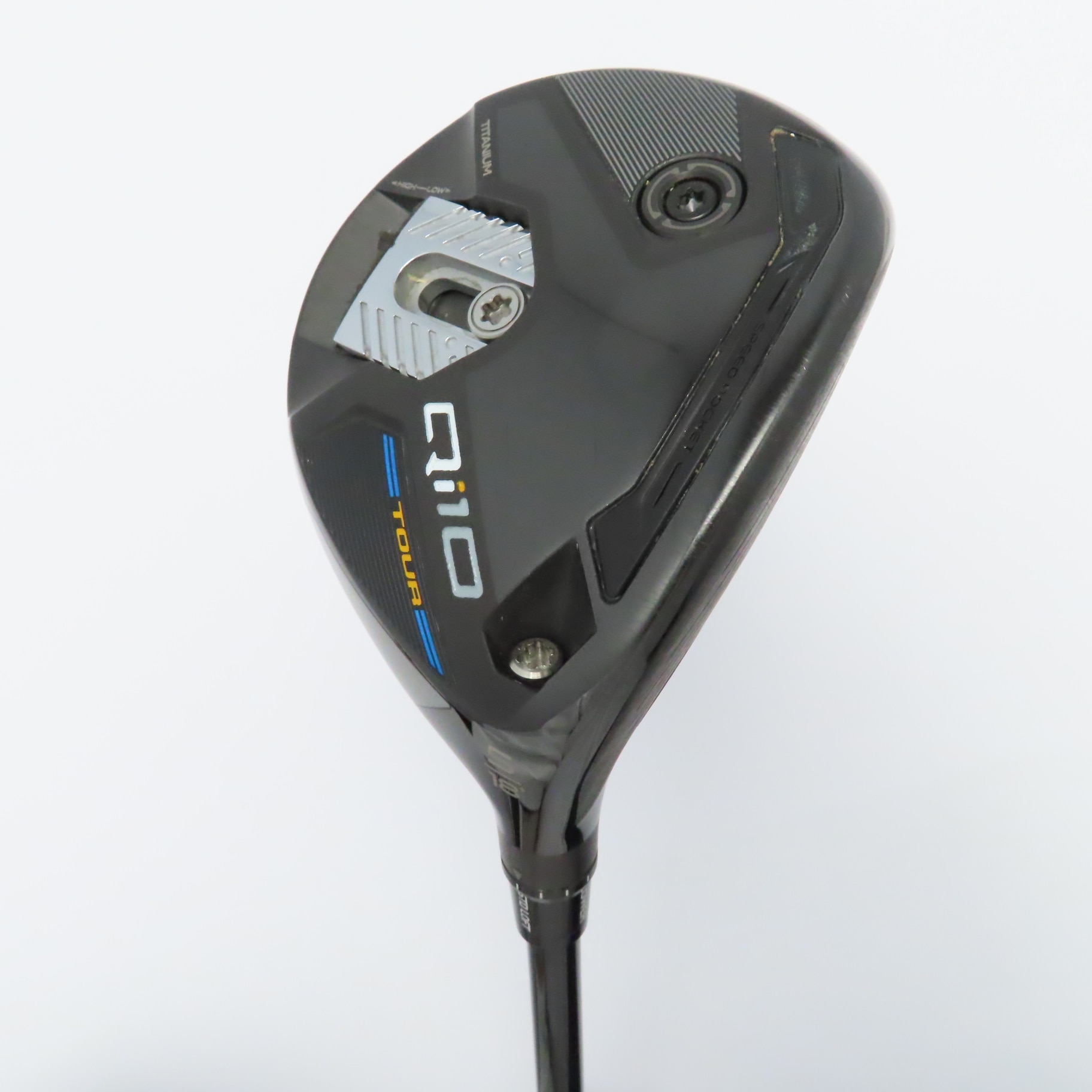 【中古ゴルフクラブ】テーラーメイド　Qi10　Qi10 Tour フェアウェイウッド Tour AD CQ-6　シャフト：Tour AD CQ-6 中古】Qi10 Tour フェアウェイウッド Tour AD VF-6 18 S C