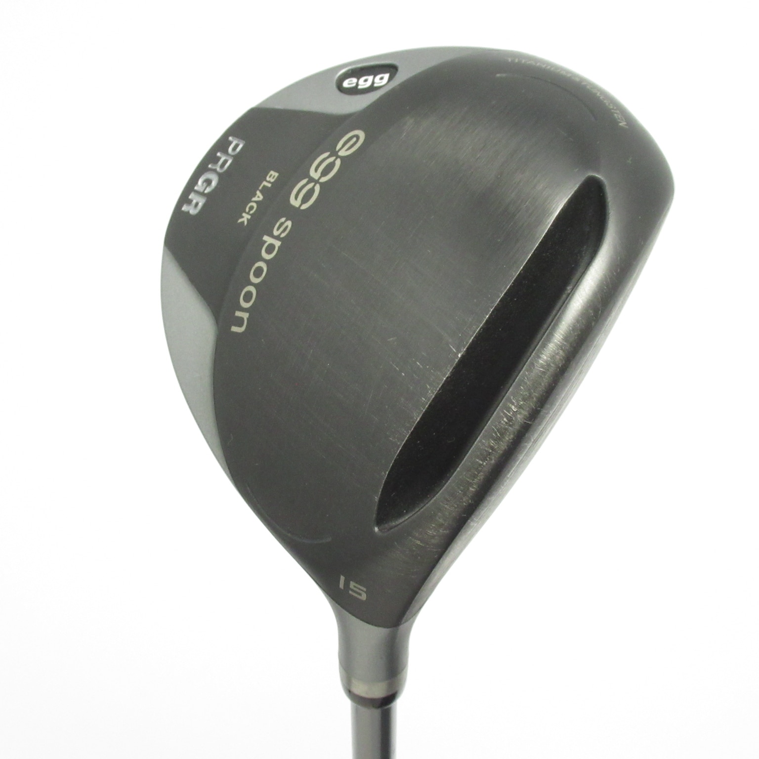 プロギア egg spoon black15度　KBS TD60カテゴリー4 単品回帰で飛びに特化 プロギア「egg スプーン ブラック」10月