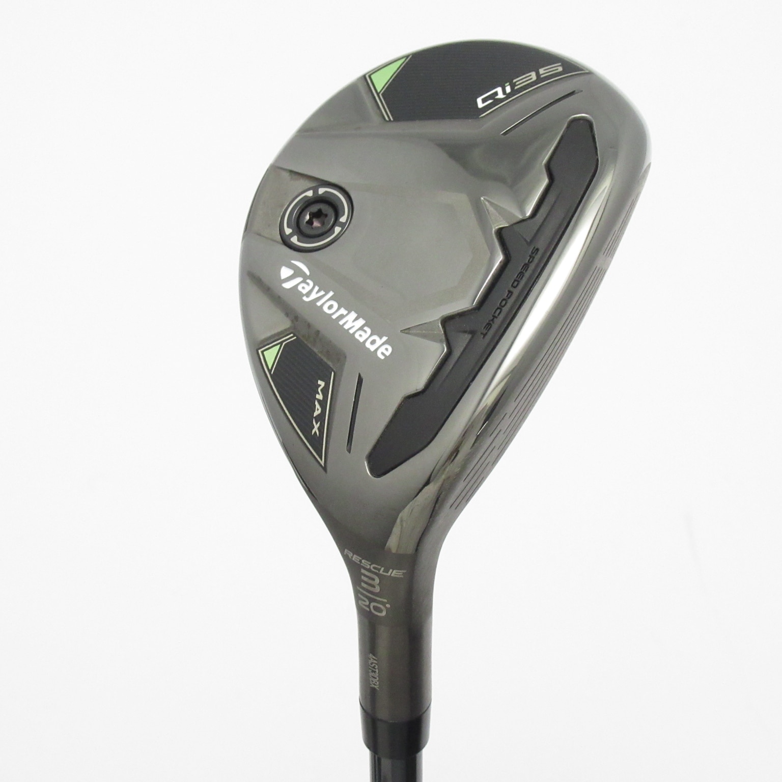 新品ラウンド未使用 テーラーメイド Qi35 MAXレスキュー3UT 20° Qi35 MAX レスキュー | Qi35 Max Rescue | TaylorMade Golf