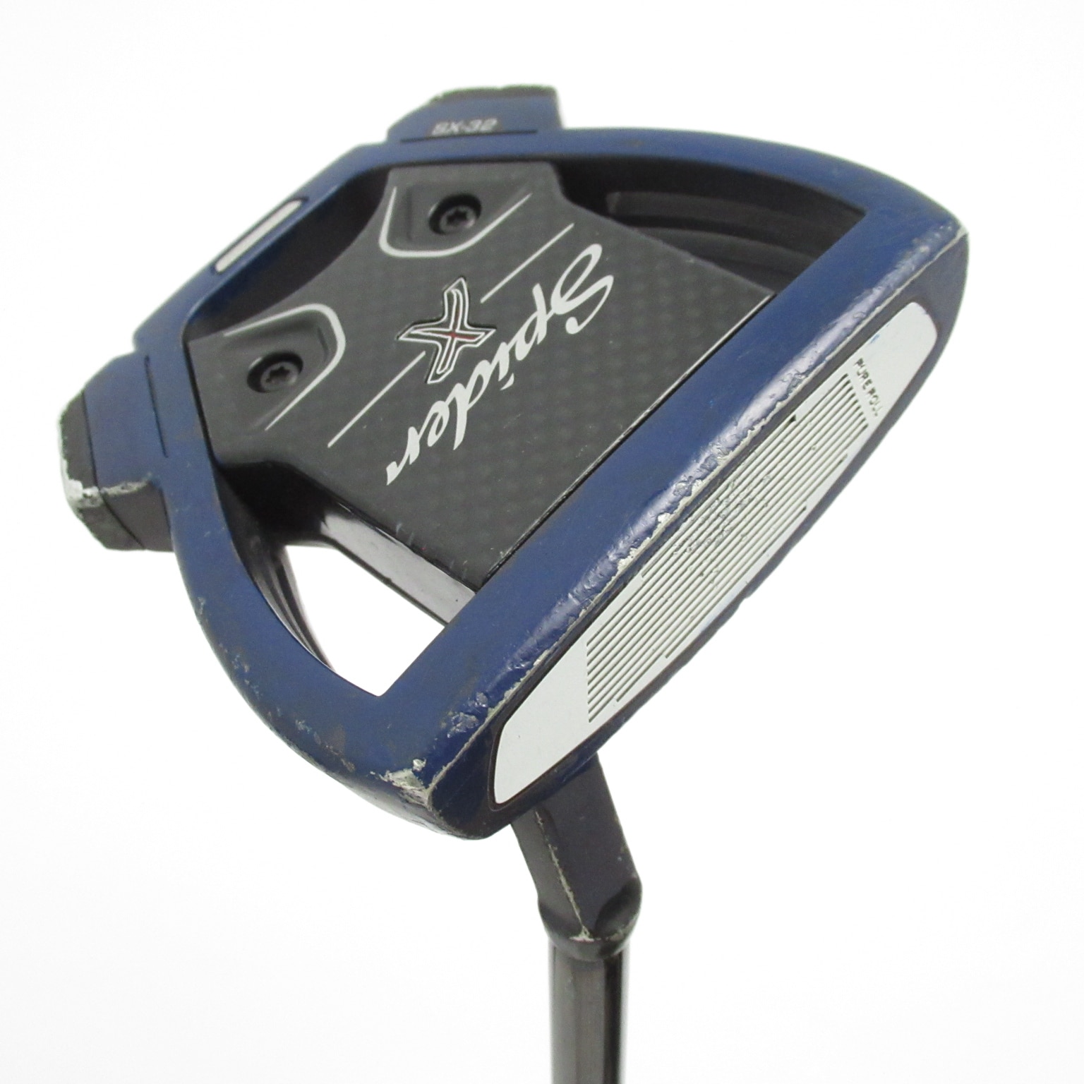 テーラーメイド スパイダー X ブルー ホワイト スモールスラントパター