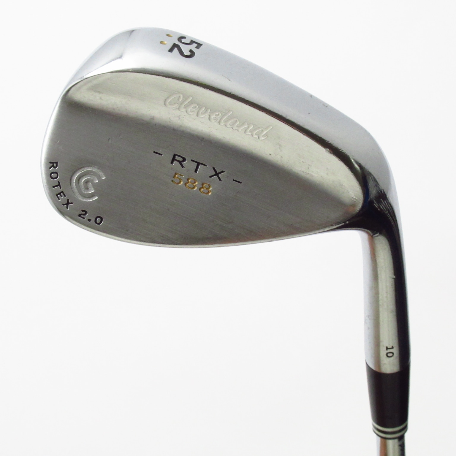 Cleveland 58度ウェッジ Dynamic Gold 中古】588 RTX 2.0 TOUR SATIN ウェッジ Dynamic Gold 52-10