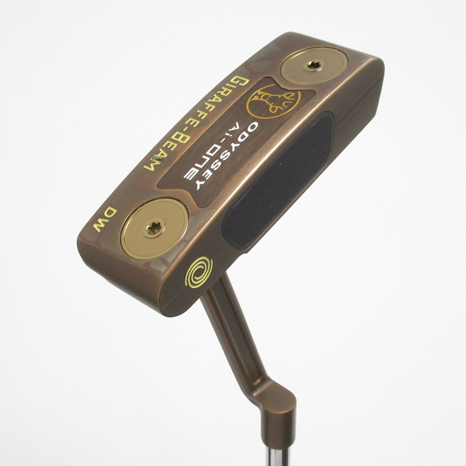 中古】Ai-ONE GIRAFFE-BEAM DW パター スチールシャフト 計測
