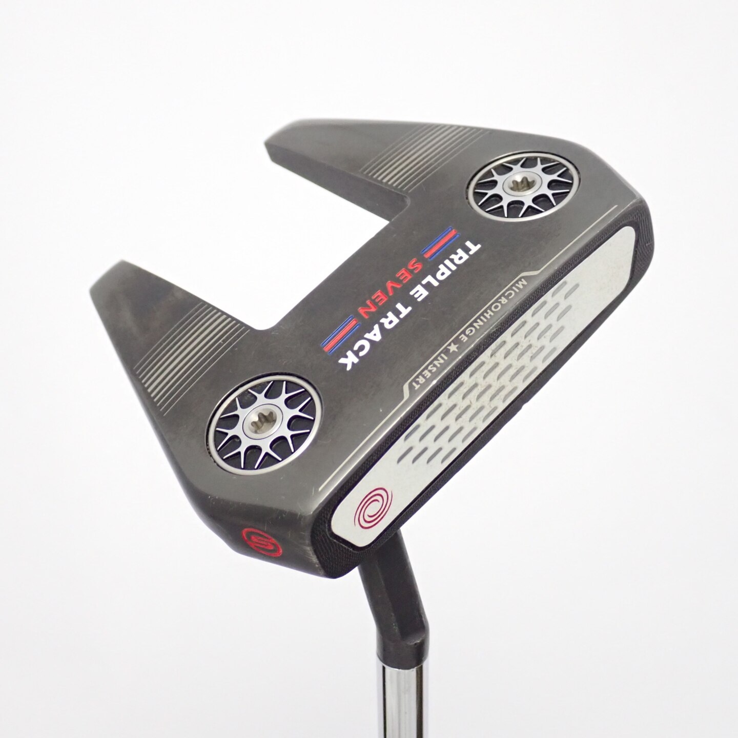 【中古ゴルフクラブ】オデッセイ　ODYSSEY　TRI-BEAM TWELVE CS パター カーボンスチール複合シャフト　シャフト：カーボンスチール複… 中古】オデッセイ ODYSSEY TRI-BEAM TWELVE CS パター カーボン