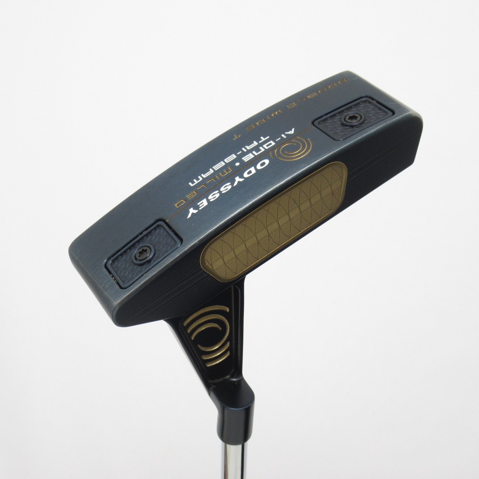 【中古ゴルフクラブ】オデッセイ　AI-ONE MILLED　Ai-ONE MILLED TRI-BEAM DOUBLE WIDE T CH パター スチールシャフト　シャフト：スチ… 中古】Ai-ONE MILLED TRI-BEAM DOUBLE WIDE T CH パター スチール
