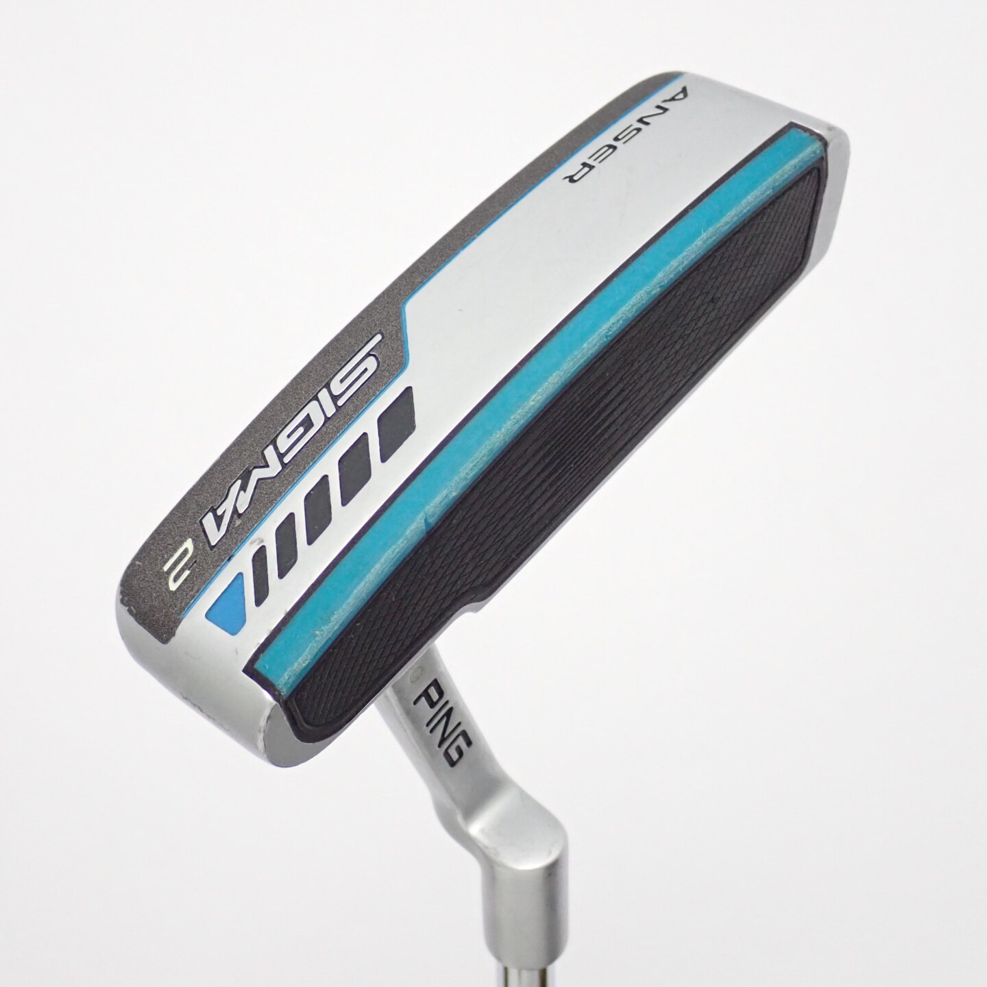 中古】SIGMA2 ANSER プラチナム仕上げ パター スチールシャフト 計測