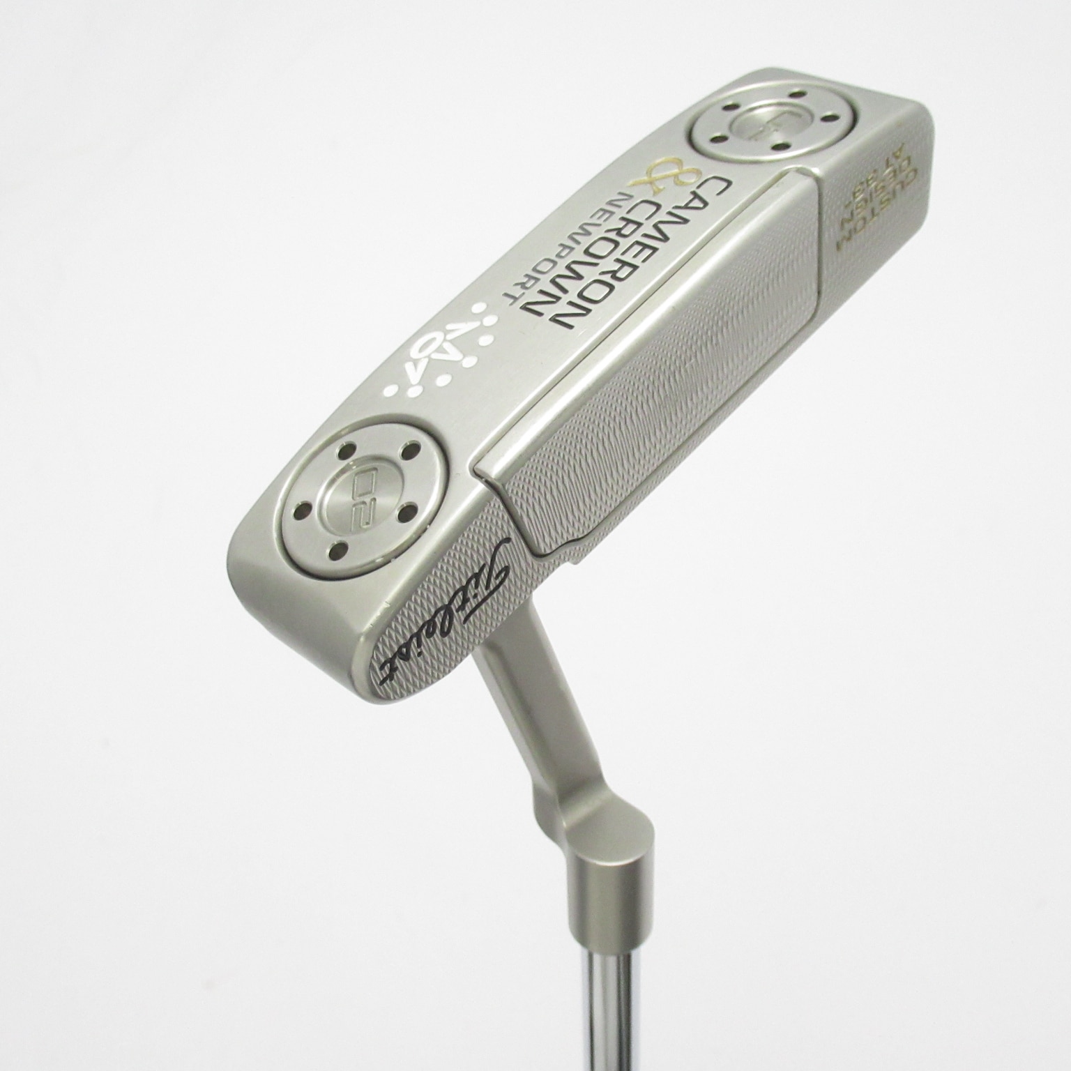 中古】キャメロン＆クラウン ニューポート パター スチールシャフト