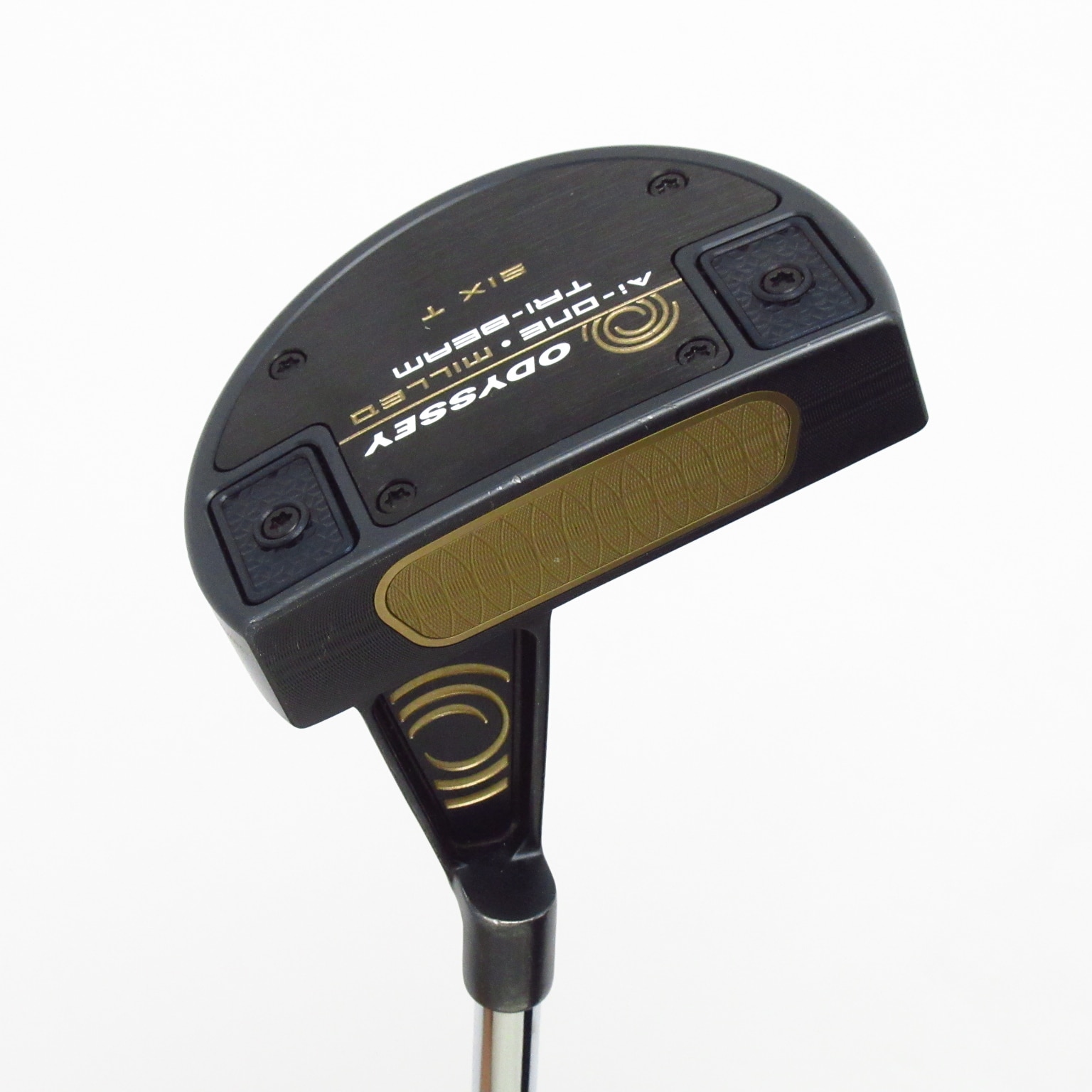 【中古ゴルフクラブ】オデッセイ　AI-ONE MILLED　Ai-ONE MILLED TRI-BEAM SIX T CH パター スチールシャフト　シャフト：スチールシャ… 中古】Ai-ONE MILLED TRI-BEAM SIX T CH パター スチールシャフト 計測