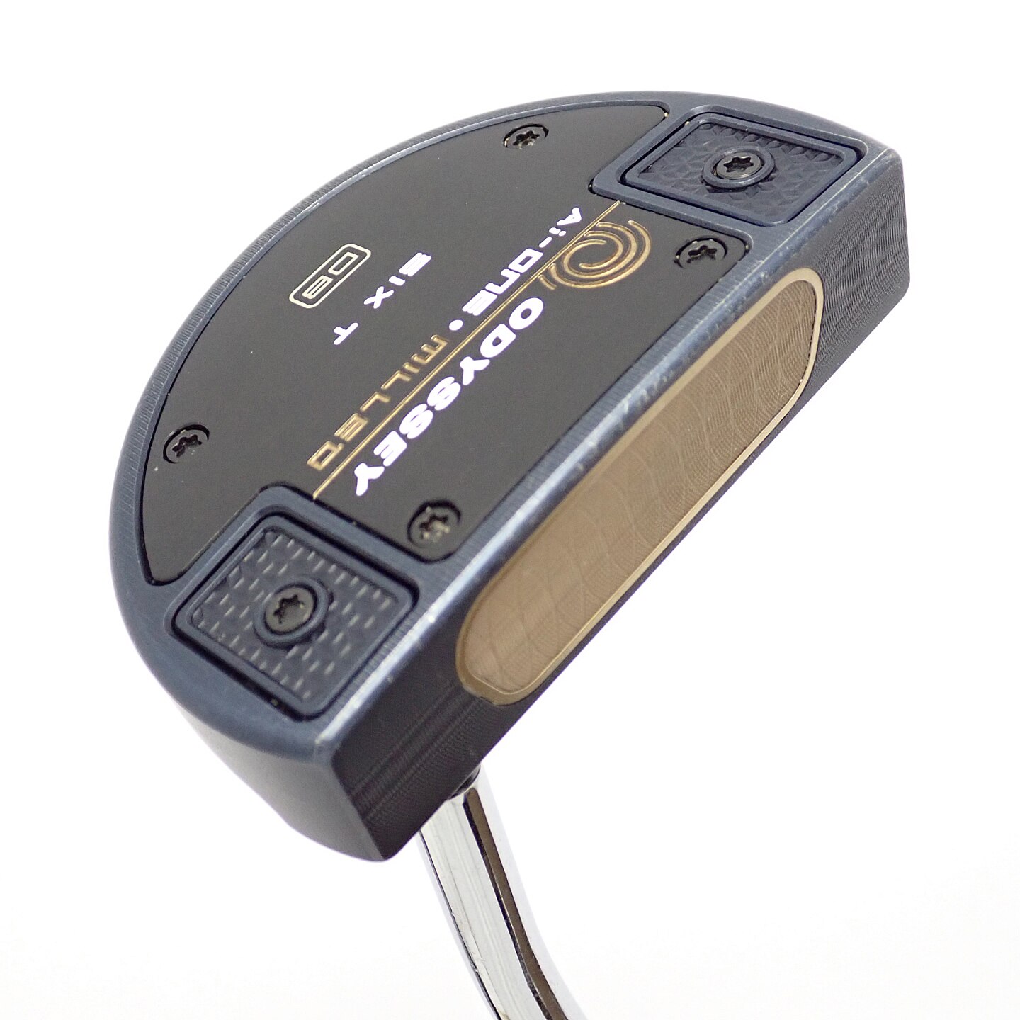 【中古ゴルフクラブ】オデッセイ　AI-ONE MILLED　Ai-ONE MILLED SIX T DB パター スチールシャフト　シャフト：スチールシャフト 中古】Ai-ONE MILLED SIX T DB パター スチールシャフト 計測項目外