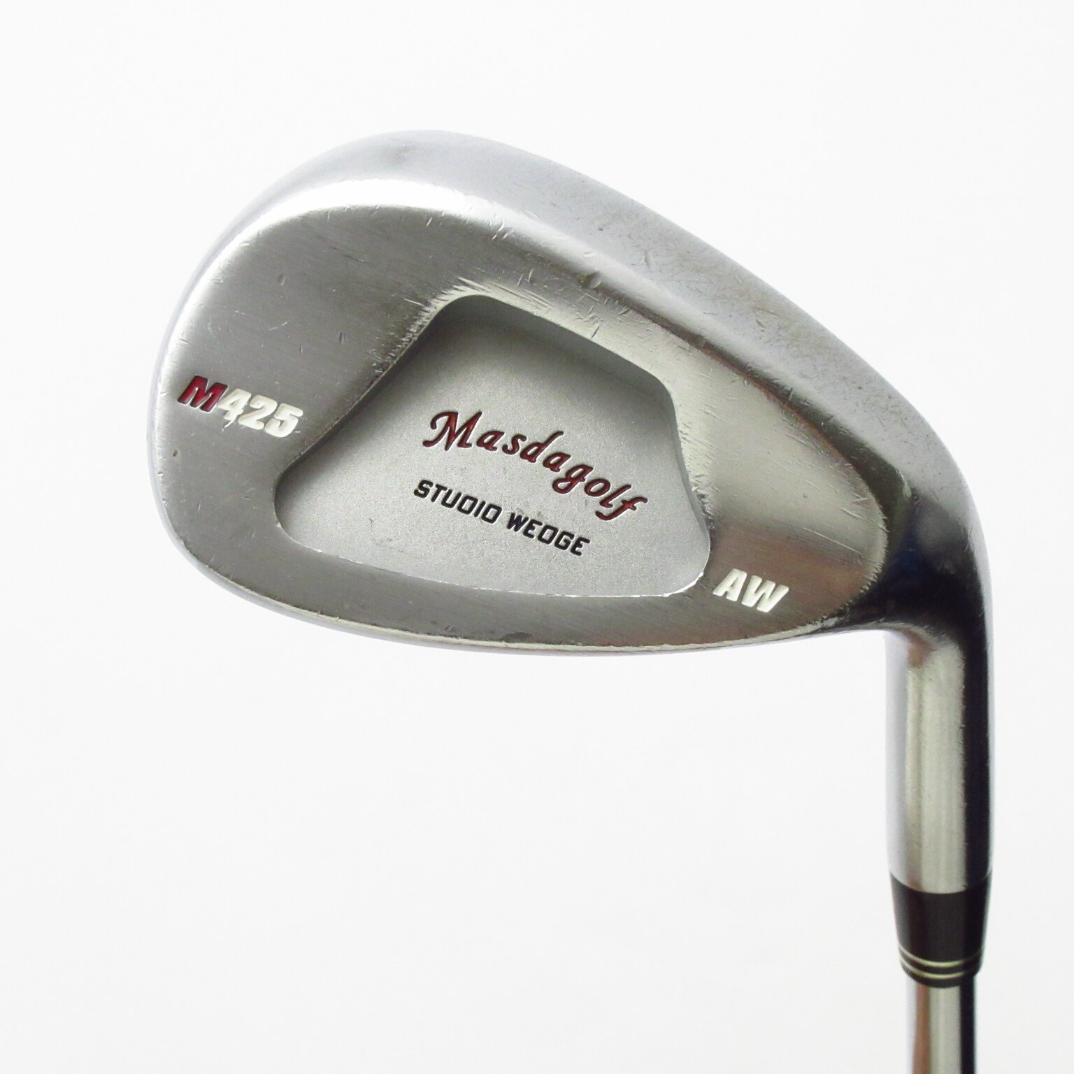 Masdagolf M425/S AW ウェッジ M425／S(ストレート) / ニッケルクロムメッキ仕上げ