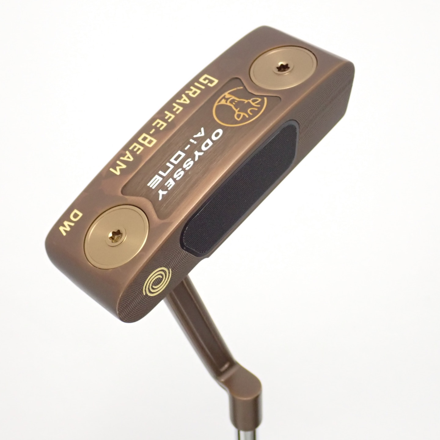 中古】Ai-ONE GIRAFFE-BEAM DW パター スチールシャフト 計測
