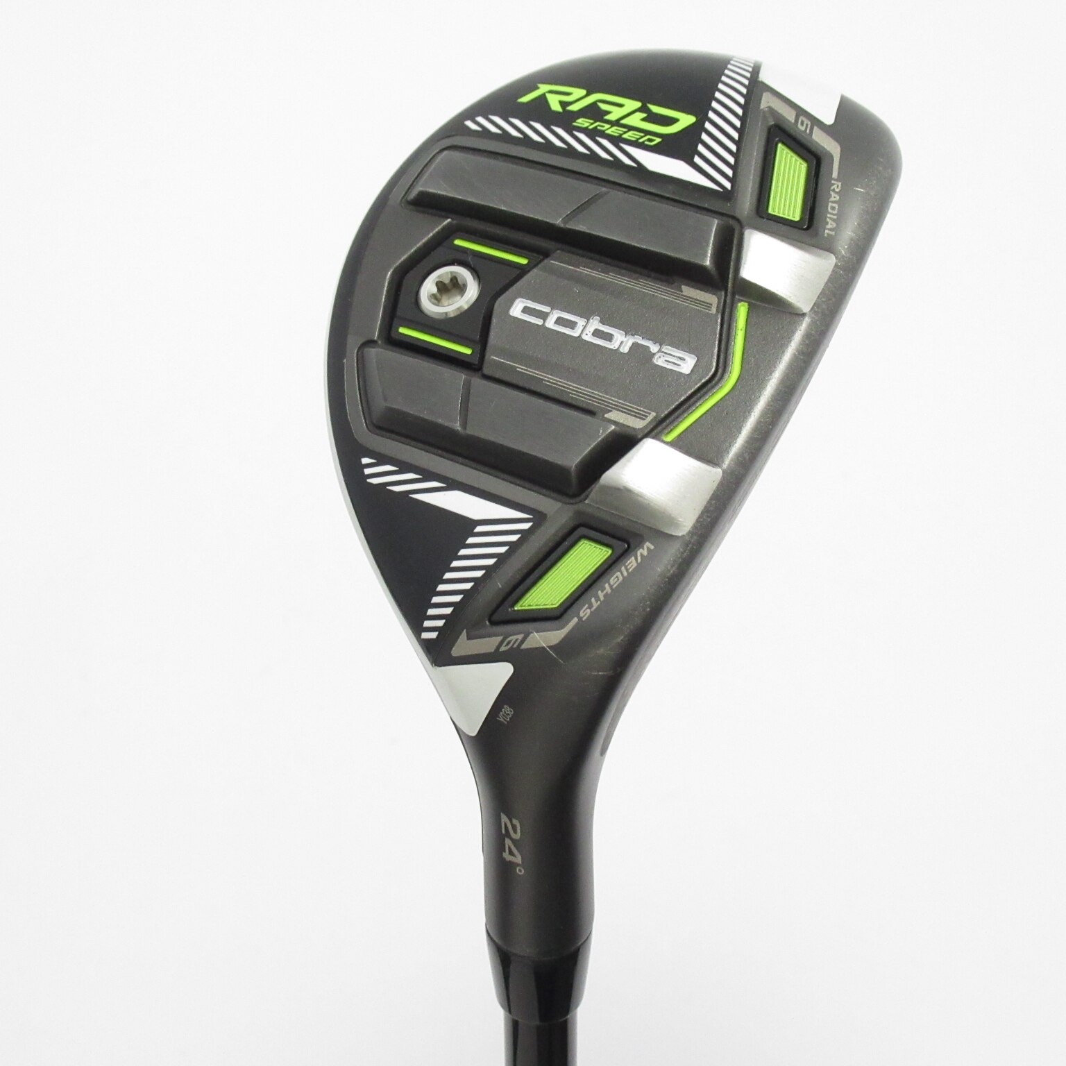 未使用 COBRA KING RADSPEED 4UT 純正カーボン R 右 KING RADSPEED｜コブラ｜ユーティリティ｜◇リシャフト◇KBS