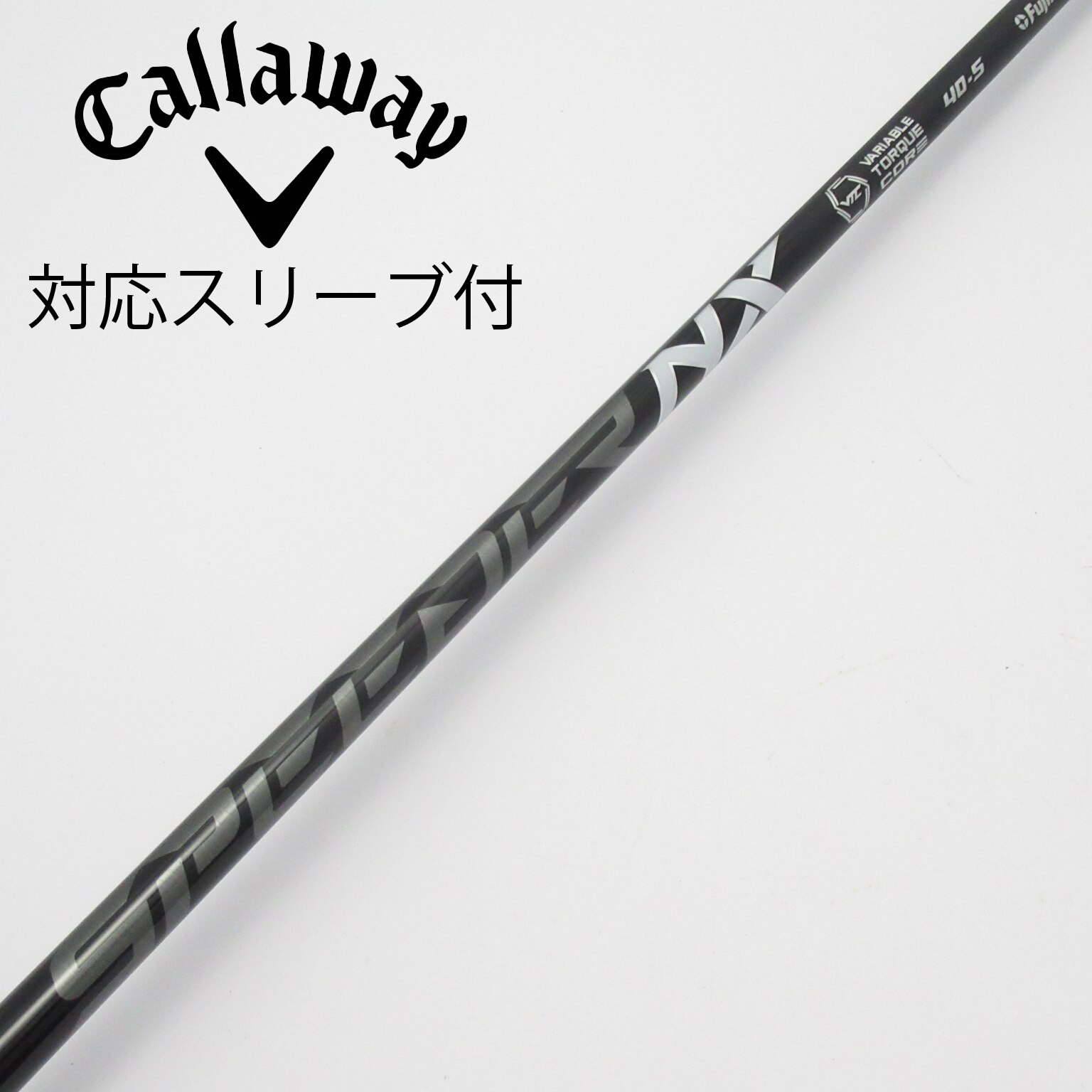 中古】Speeder NX BLACK ドライバー用_スリーブ付 Speeder NX BLACK 40