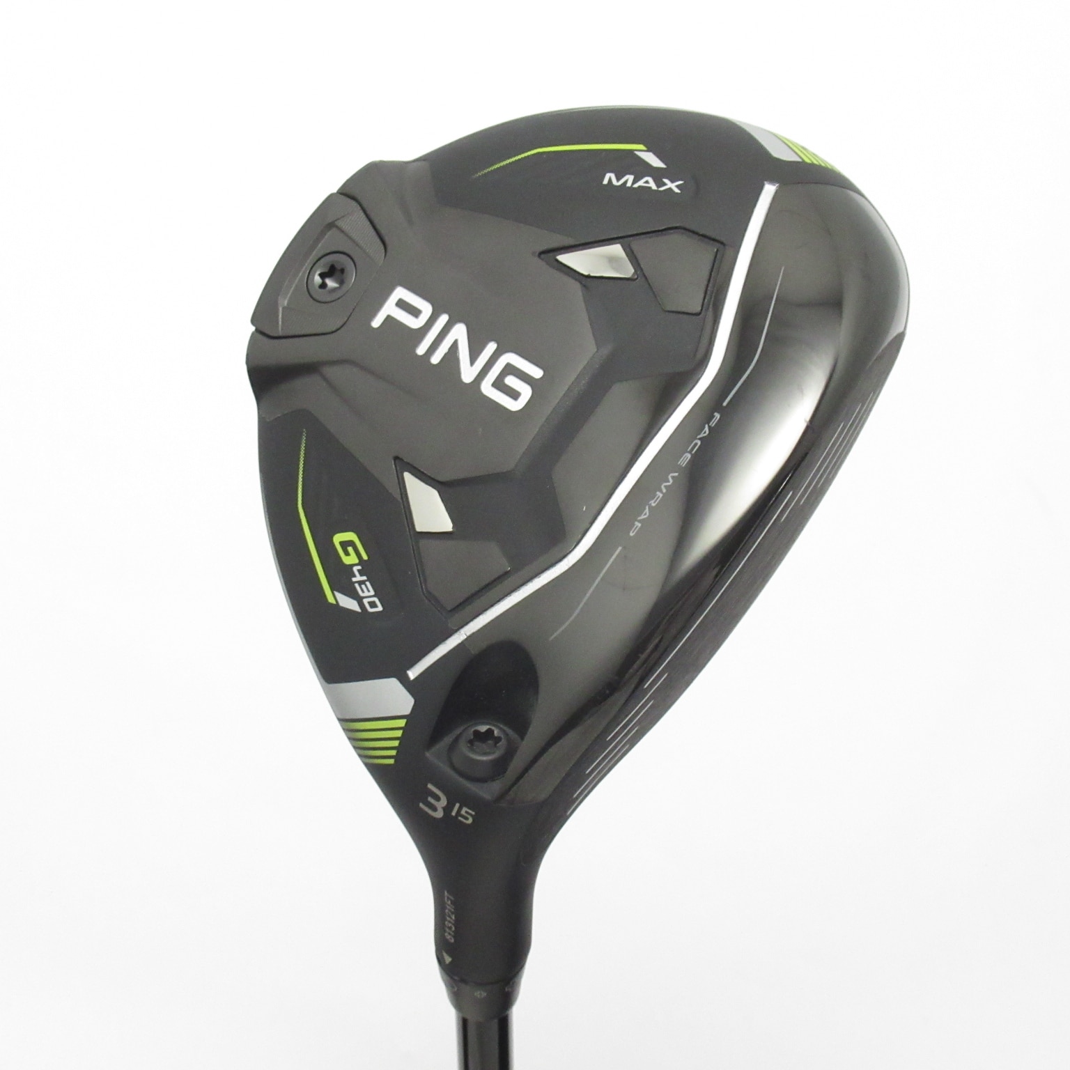 美品　PING G430 MAX フェアウェイウッド 5W S G430 PING ピン HL MAX フェアウェイウッド 5W 18°/フジクラ