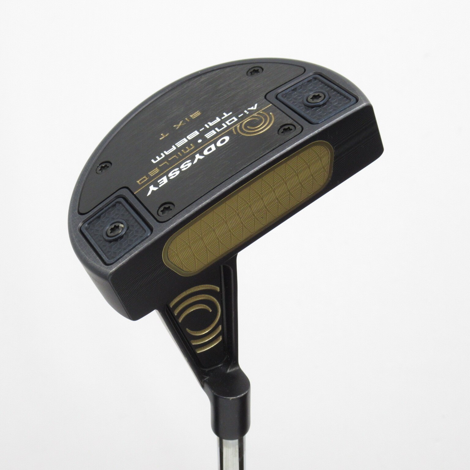 【中古ゴルフクラブ】オデッセイ　AI-ONE MILLED　Ai-ONE MILLED TRI-BEAM SIX T CH パター スチールシャフト　シャフト：スチールシャ… 中古】Ai-ONE MILLED TRI-BEAM SIX T CH パター スチールシャフト 計測
