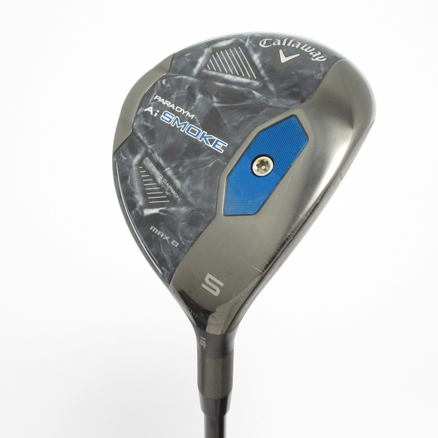 美品 パラダイム AiSMOKE MAX D 5W 18° S TENSEI50 中古】パラダイム Ai SMOKE MAX D フェアウェイウッド TENSEI 50