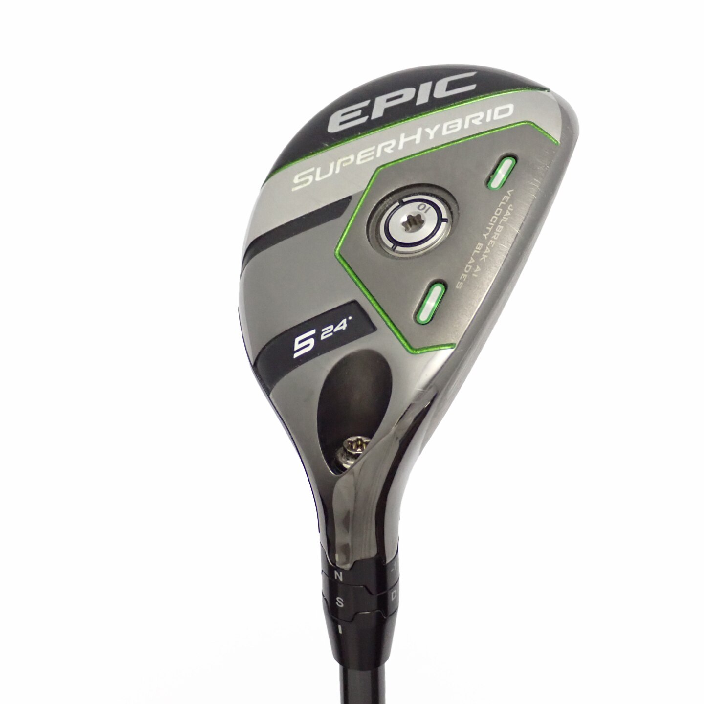 美品　EPIC Super Hybrid 3 18°　純正ディアマナ　55S 中古】EPIC SUPER HYBRID ユーティリティ Diamana 55 for Callaway 24