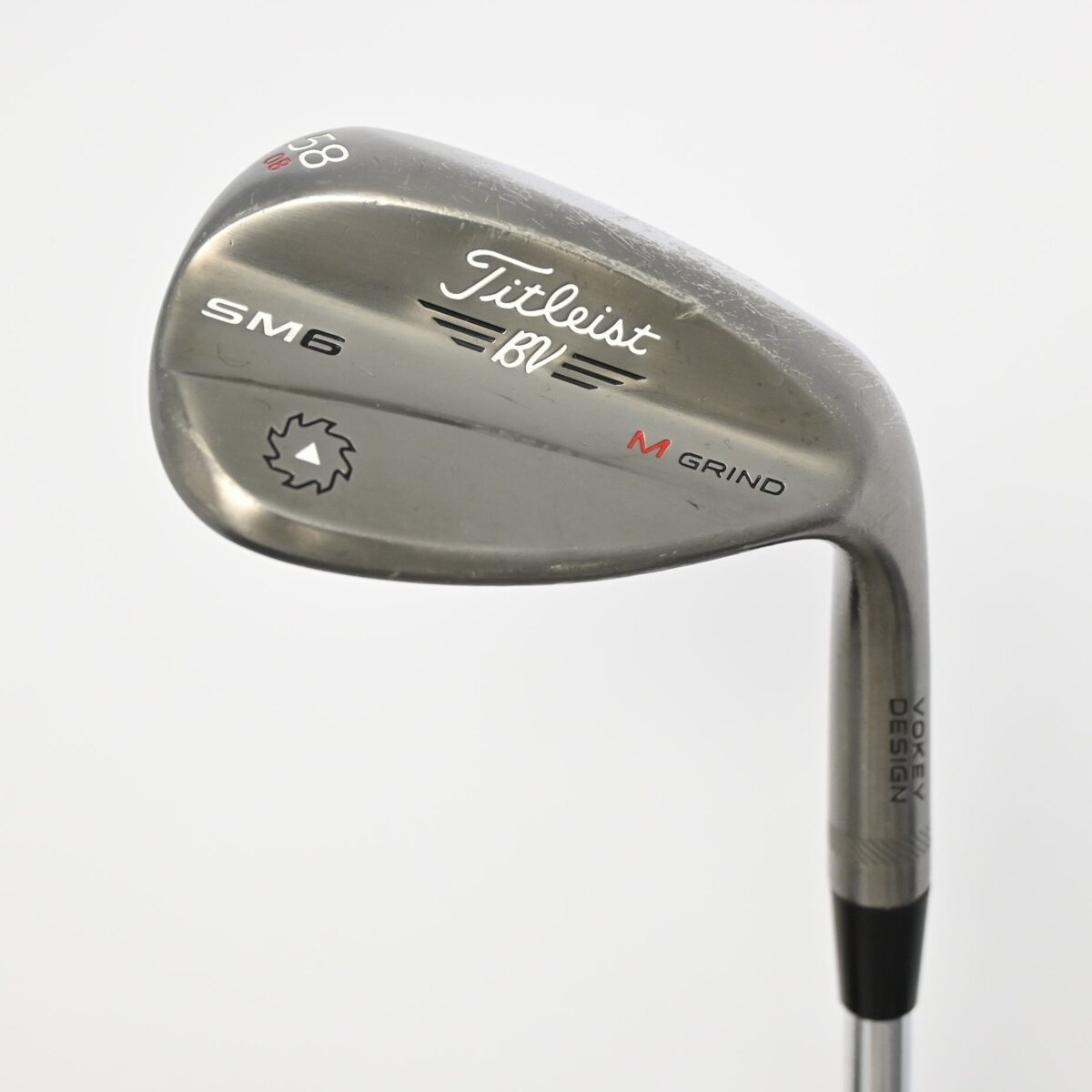 【中古】タイトリスト　ボーケイ　vokey SM9 ウエッジ 62° 中古】Vokey SM9 TOUR CHROME ウェッジ スチールシャフト 56-10