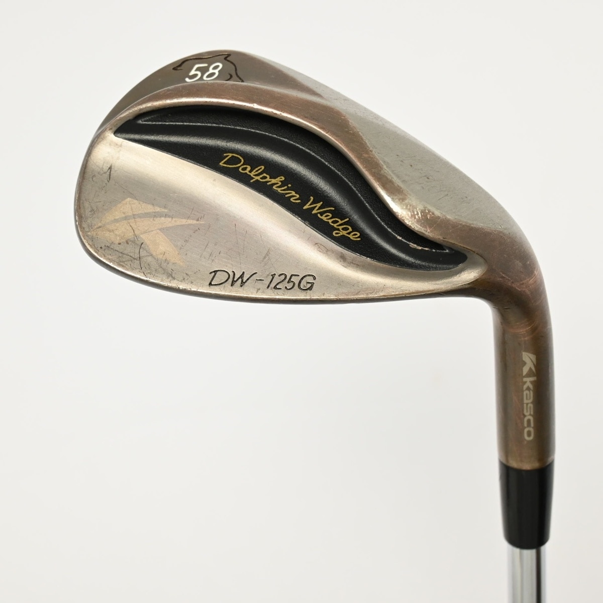 中古】ドルフィン DW-125GCopperｾﾐｸﾞｰｽﾈｯｸ ウェッジ (キャスコ