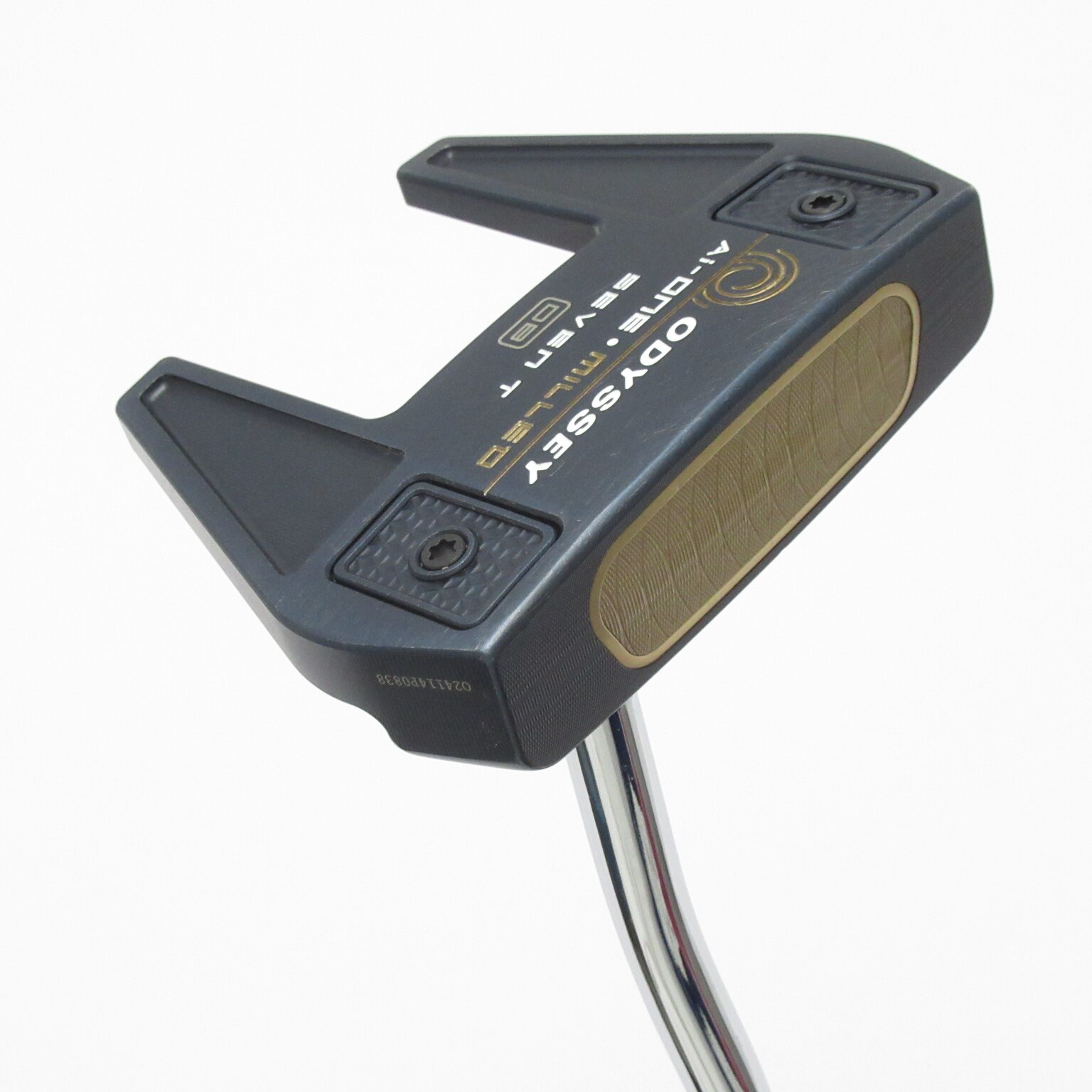 中古】Ai-ONE MILLED SEVEN T DB パター スチールシャフト 計測