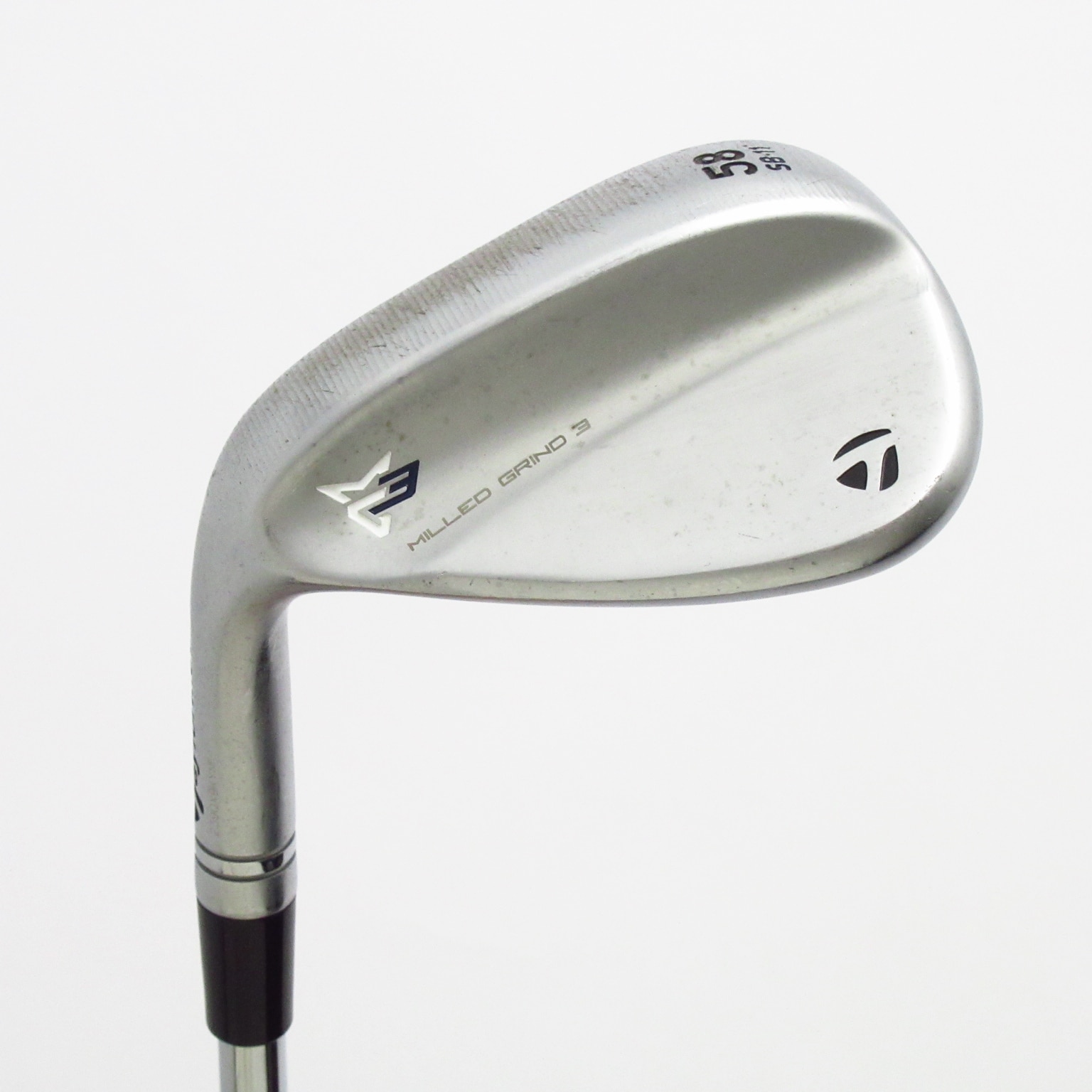 (中古)MILLED GRIND3 ウェッジ 　左　52° 58° 中古】MILLED GRIND HI-TOE3 CHROME ウェッジ (テーラーメイド