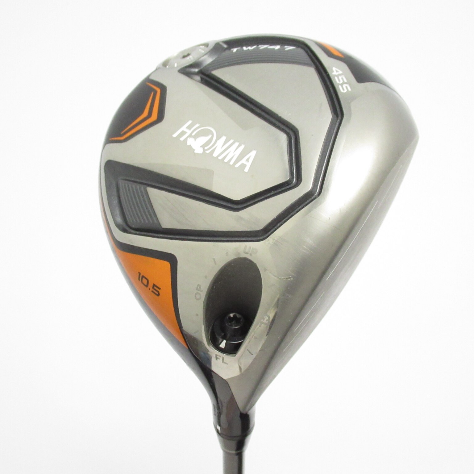 中古】TOURWORLD TW747 455 ドライバー (本間ゴルフ) ツアーワールド
