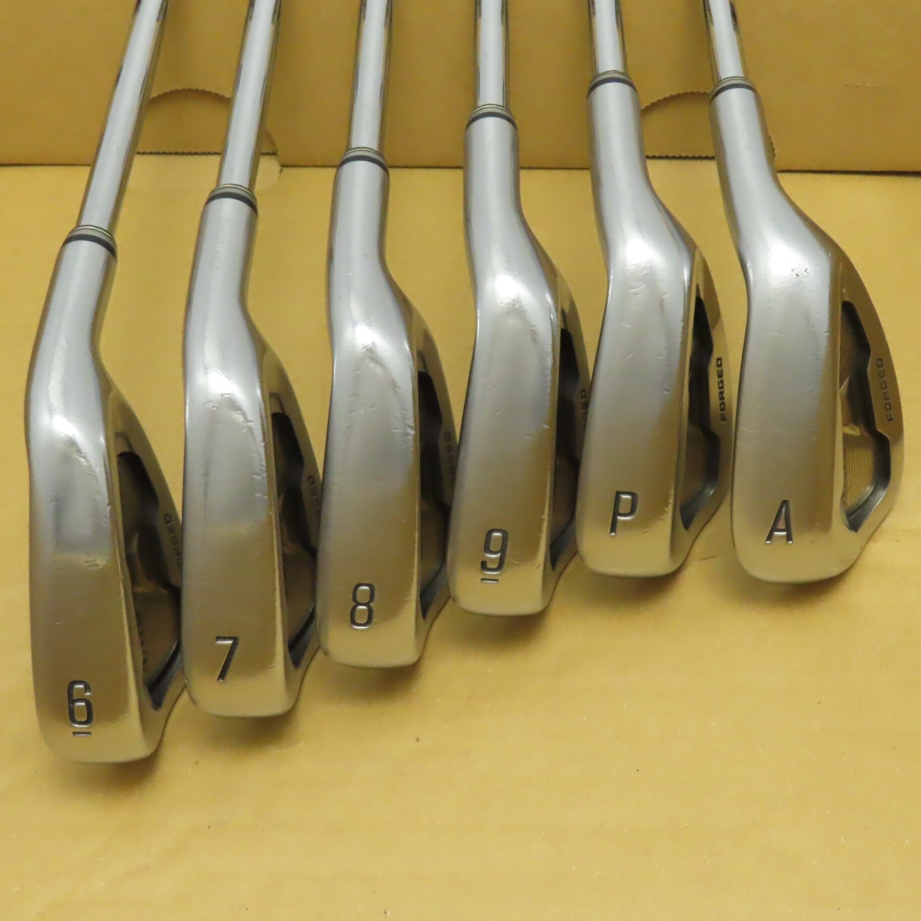 中古】ゼクシオ FORGED(2015) アイアン スチールシャフト 27 判別不能