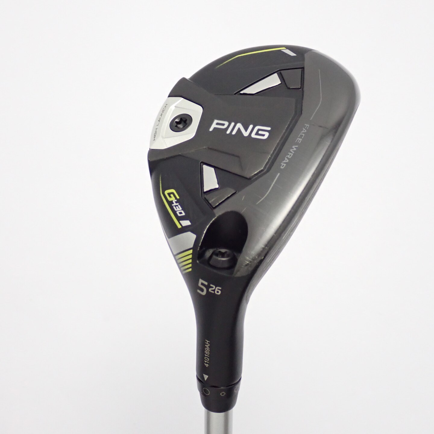 【未使用】PING G430 3U 19° へッドカバー付き S レフティほぼ未使用】G430 3U 19° PING ヘッドのみ カバー付き