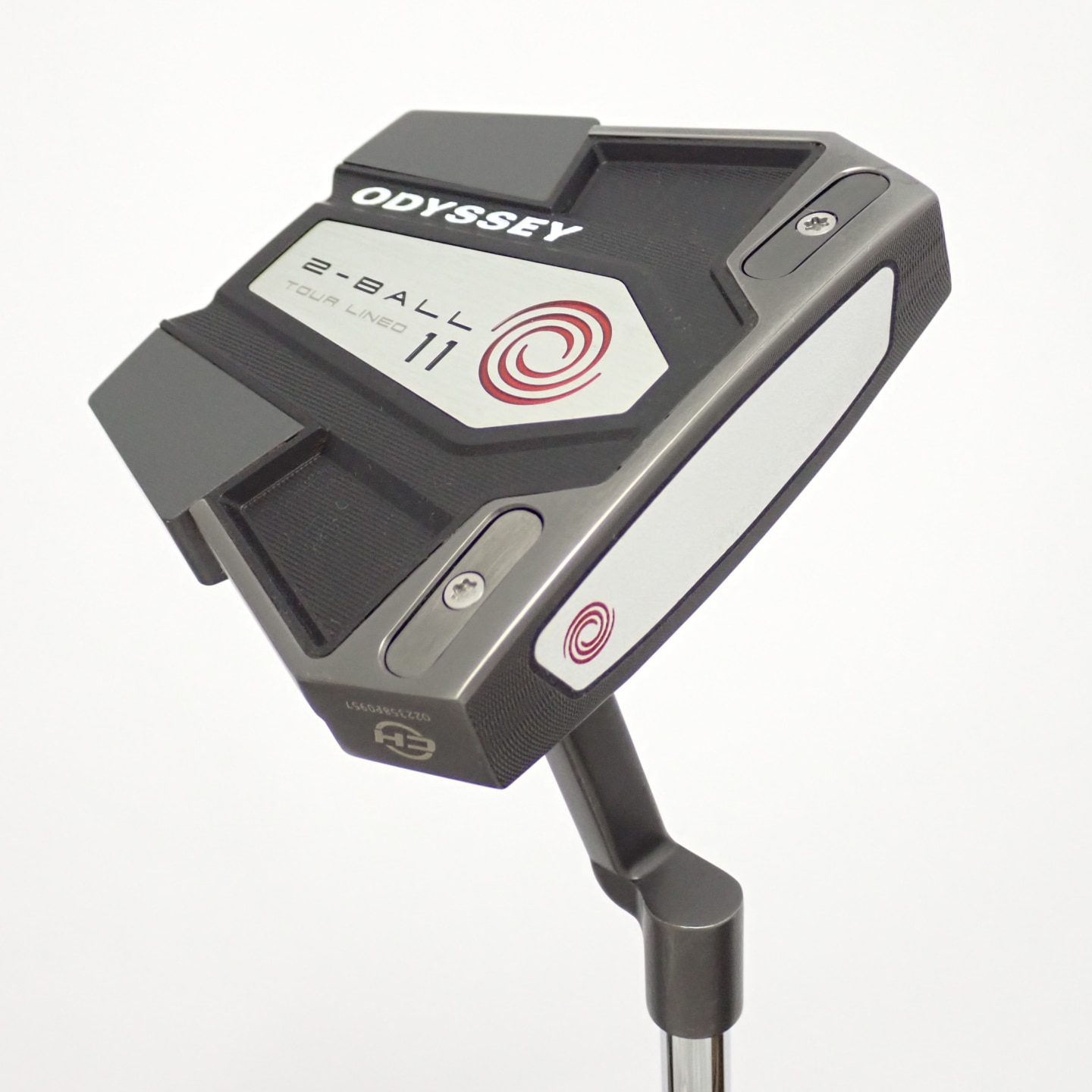ODYSSEY 2-BALL ELEVENパター　クランクネック 中古】2-BALL ELEVEN ツアーライン クランクネック パター