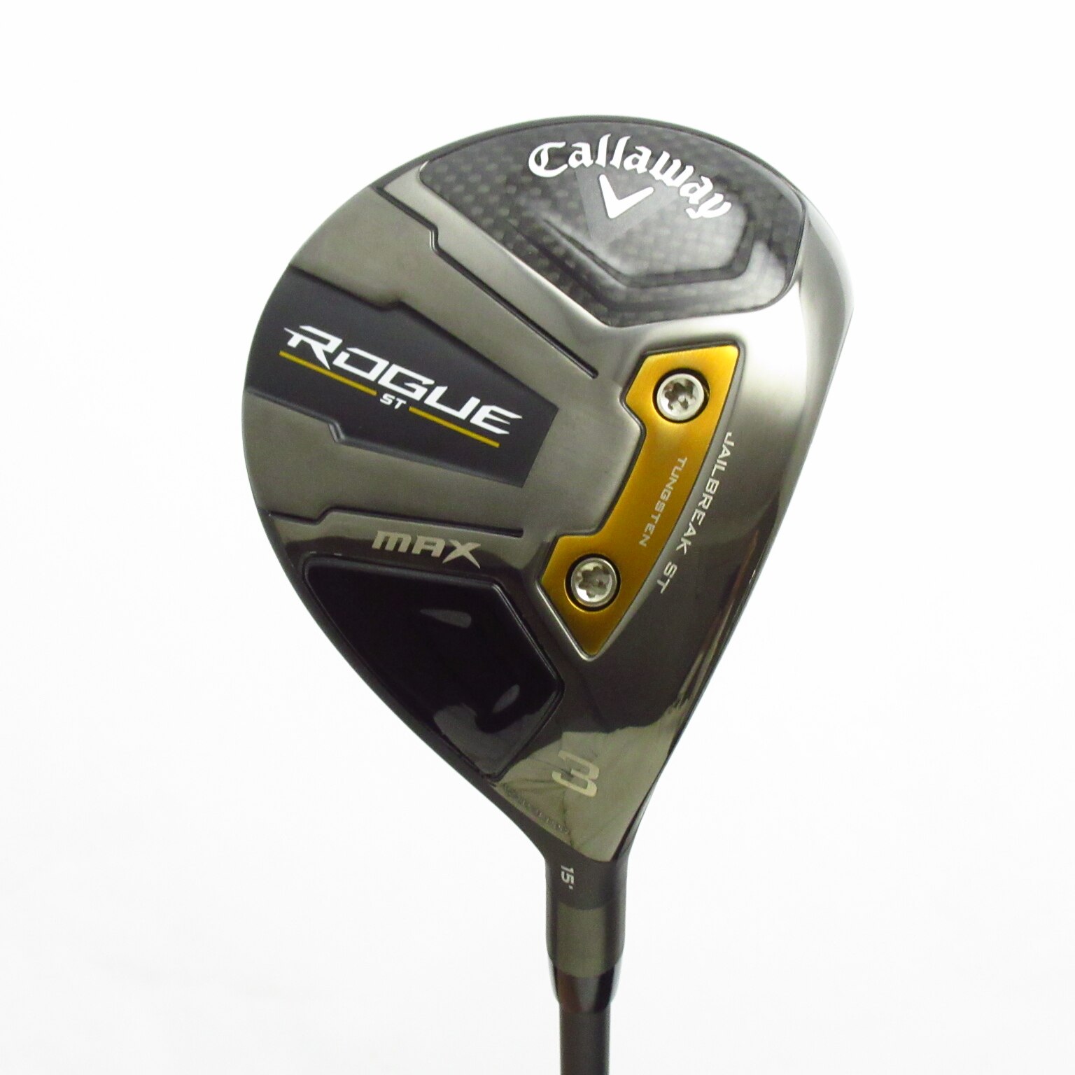 中古 試打用 右用 キャロウェイ ROGUE ST MAX ローグ ST マックス フェアウェイウッド オリジナルカーボン 5W フレックスR ぴえろ】Callaway Rogue ST max フェアウェイウッド 試打＆評価