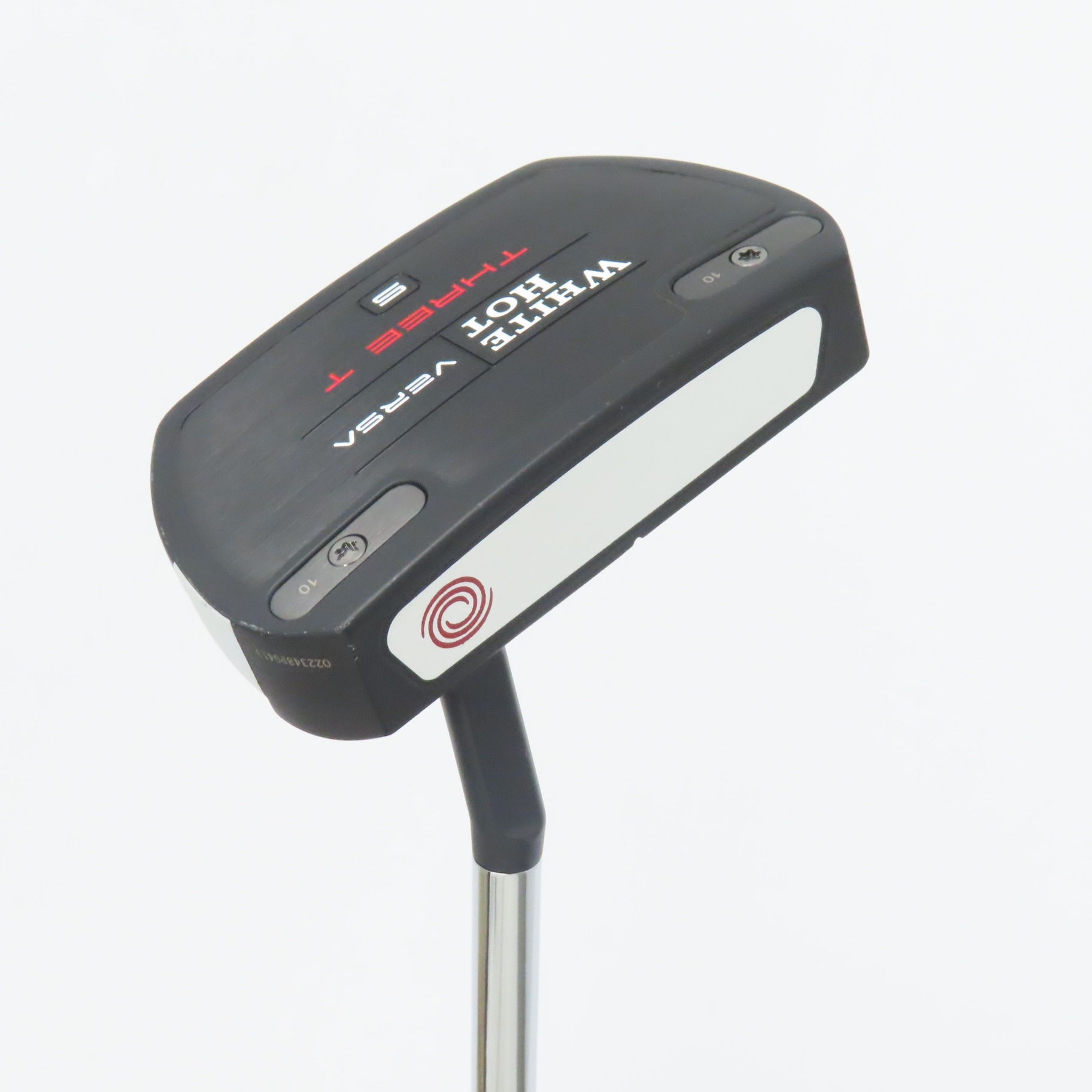 最終価格　新品 オデッセイ ホワイトホット VERSA THREE T S 中古】ホワイト・ホット VERSA THREE T S パター スチール