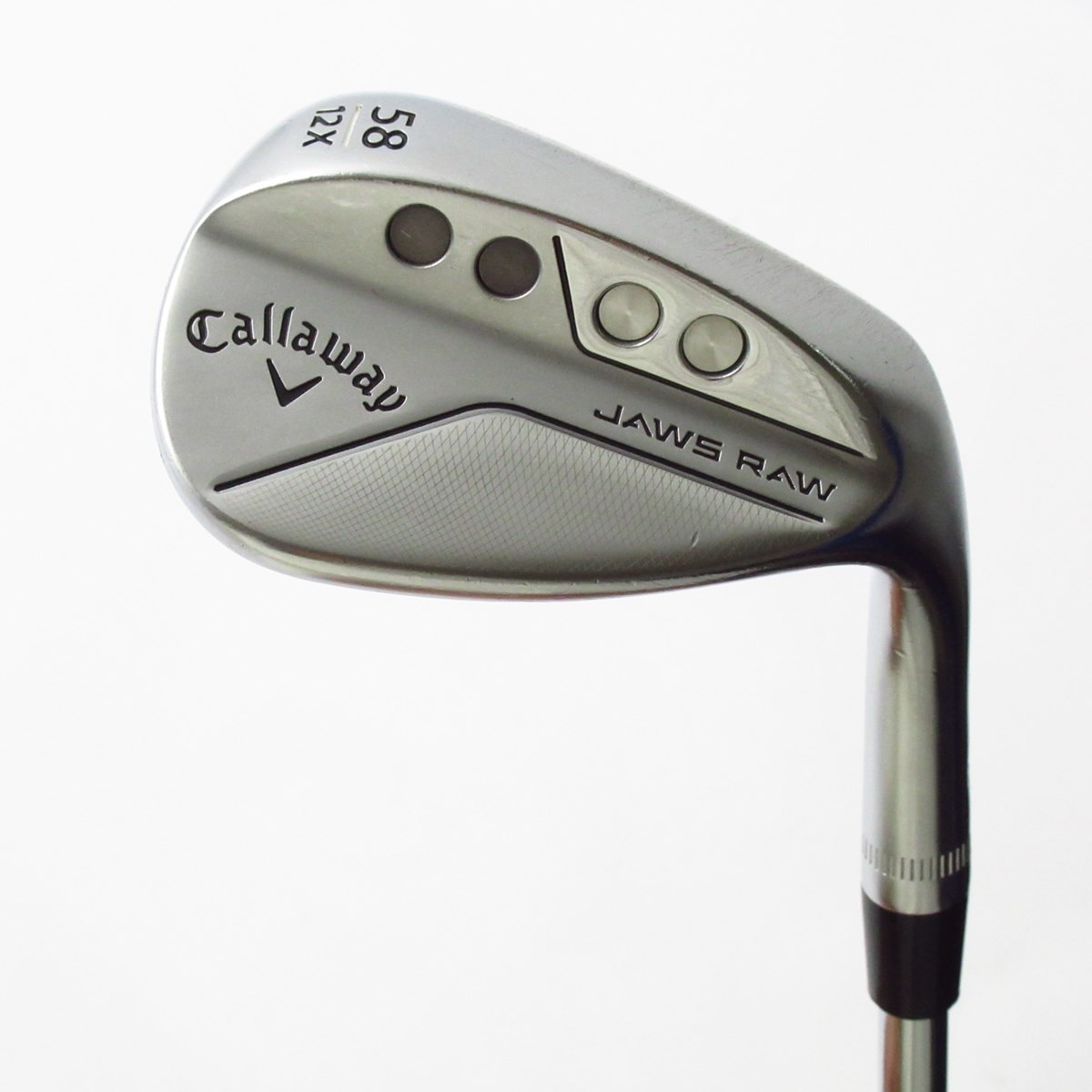 キャロウェイ JAWS RAW クロムメッキ 58/12W レディースA 新品 Callaway キャロウェイ JAWS RAW ウェッジ クロムメッキ