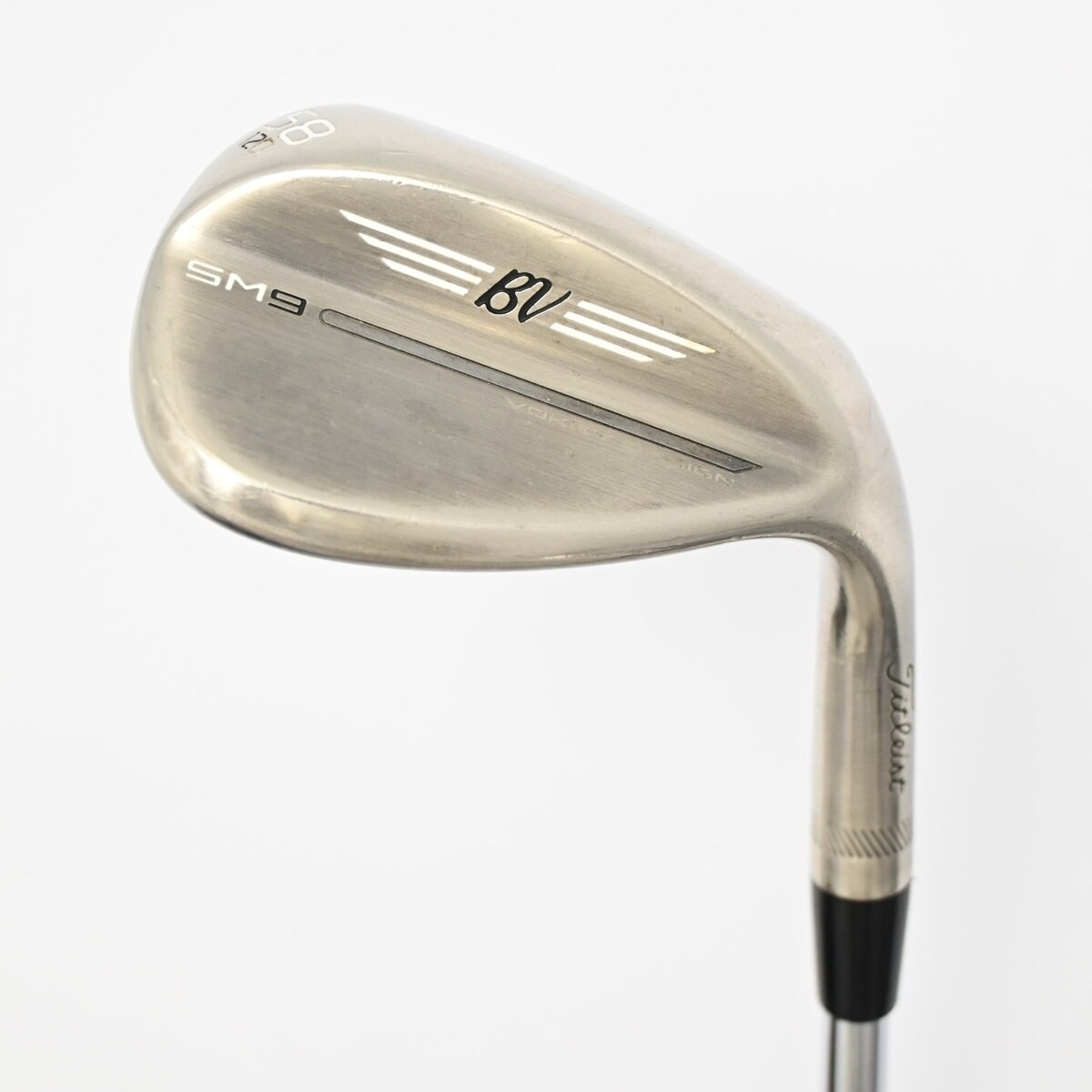 ボーケイ sm9 58° 12D BV105 中古】Vokey SM9 BRASHED STEEL ウェッジ BV105 58-12 設定無 C