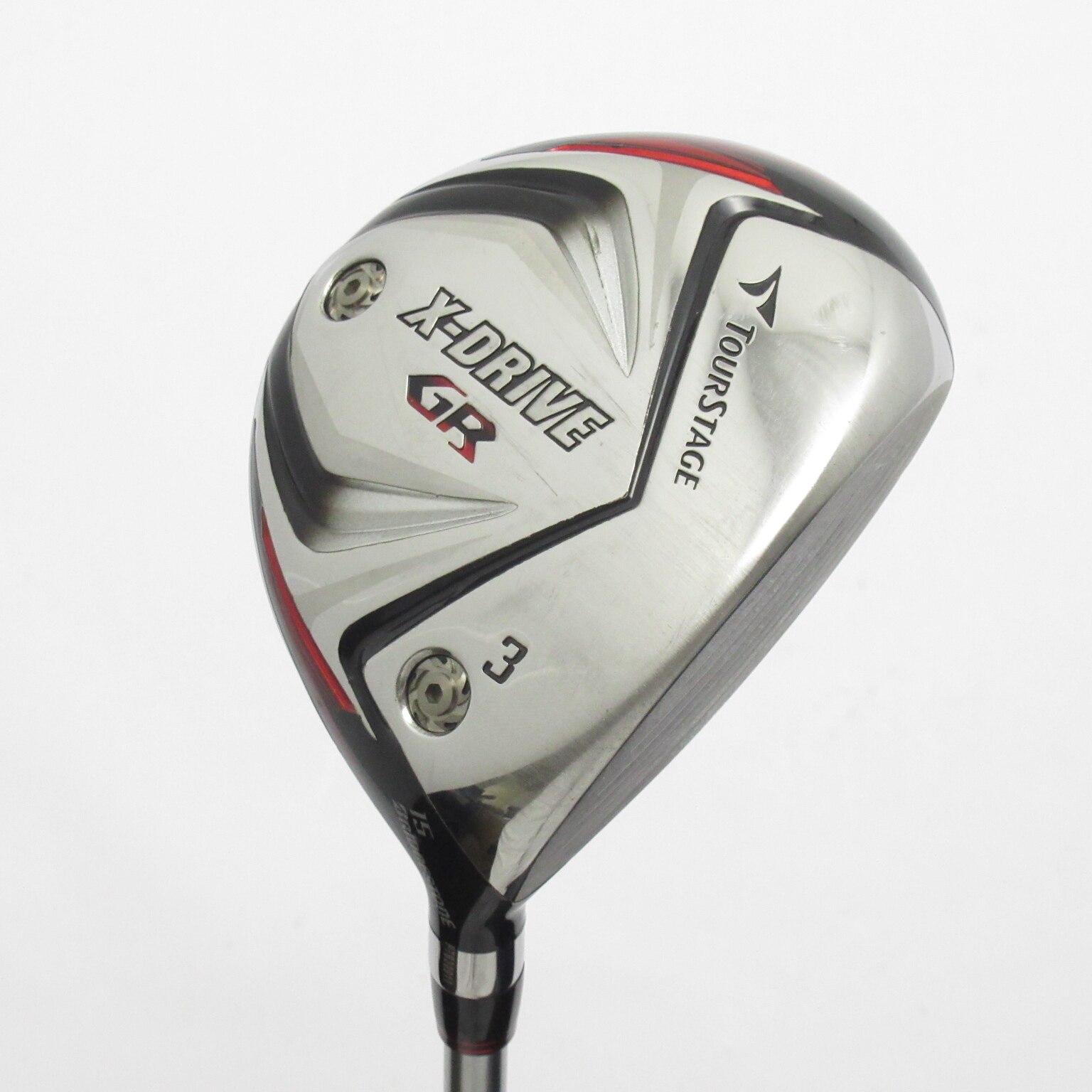 X-DRIVE GR フェアウェイウッド 3W【１５°】 5W【１８°】【ＳＲ】 中古】X-DRIVE GR(2012) フェアウェイウッド Tour AD B12-03w 15