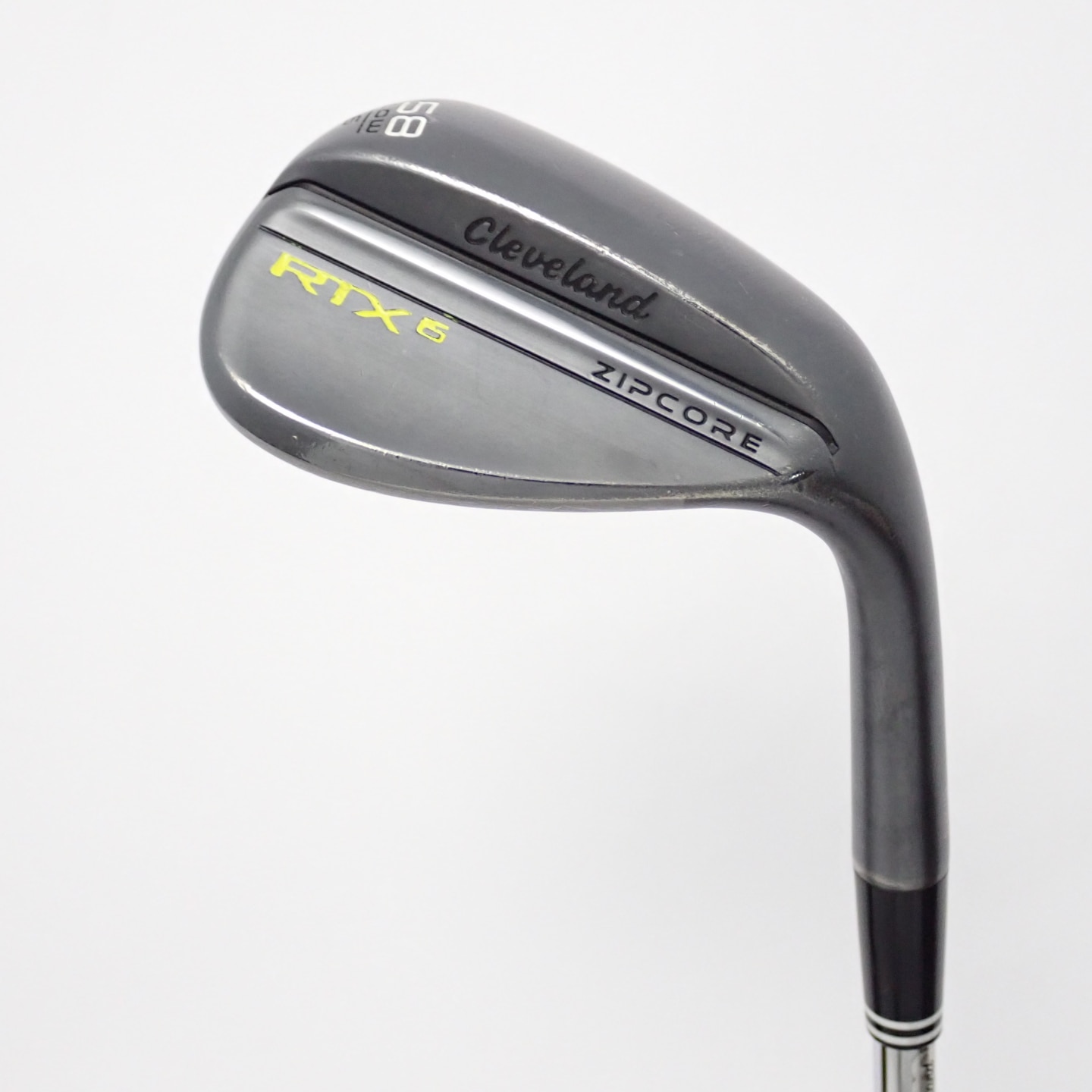 中古】RTX6 ジップコア ブラックサテン ウェッジ Dynamic Gold