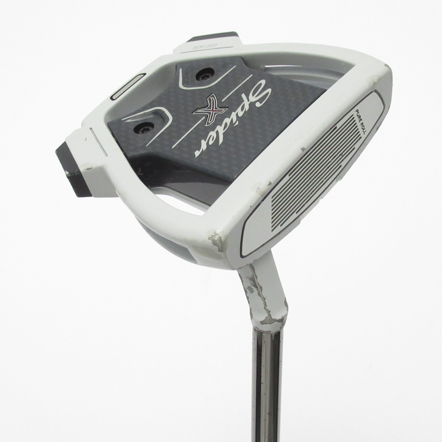 スパイダー EX プラチナム/ホワイト パター 34インチ シングルベンド スパイダー EX プラチナム/ホワイト パター 34インチ シングルベンド