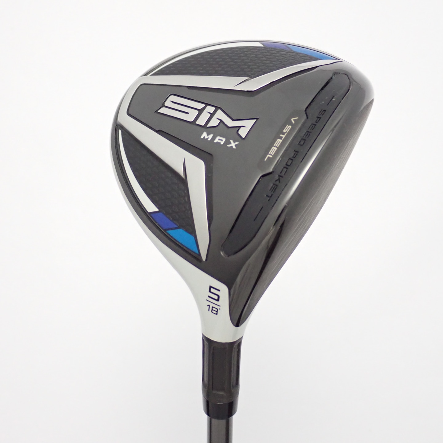 テーラーメイド　SIM MAX 5番フェアウェイウッド　テンセイブルー5-s 中古】SIM マックス フェアウェイウッド TENSEI BLUE TM50 18 S