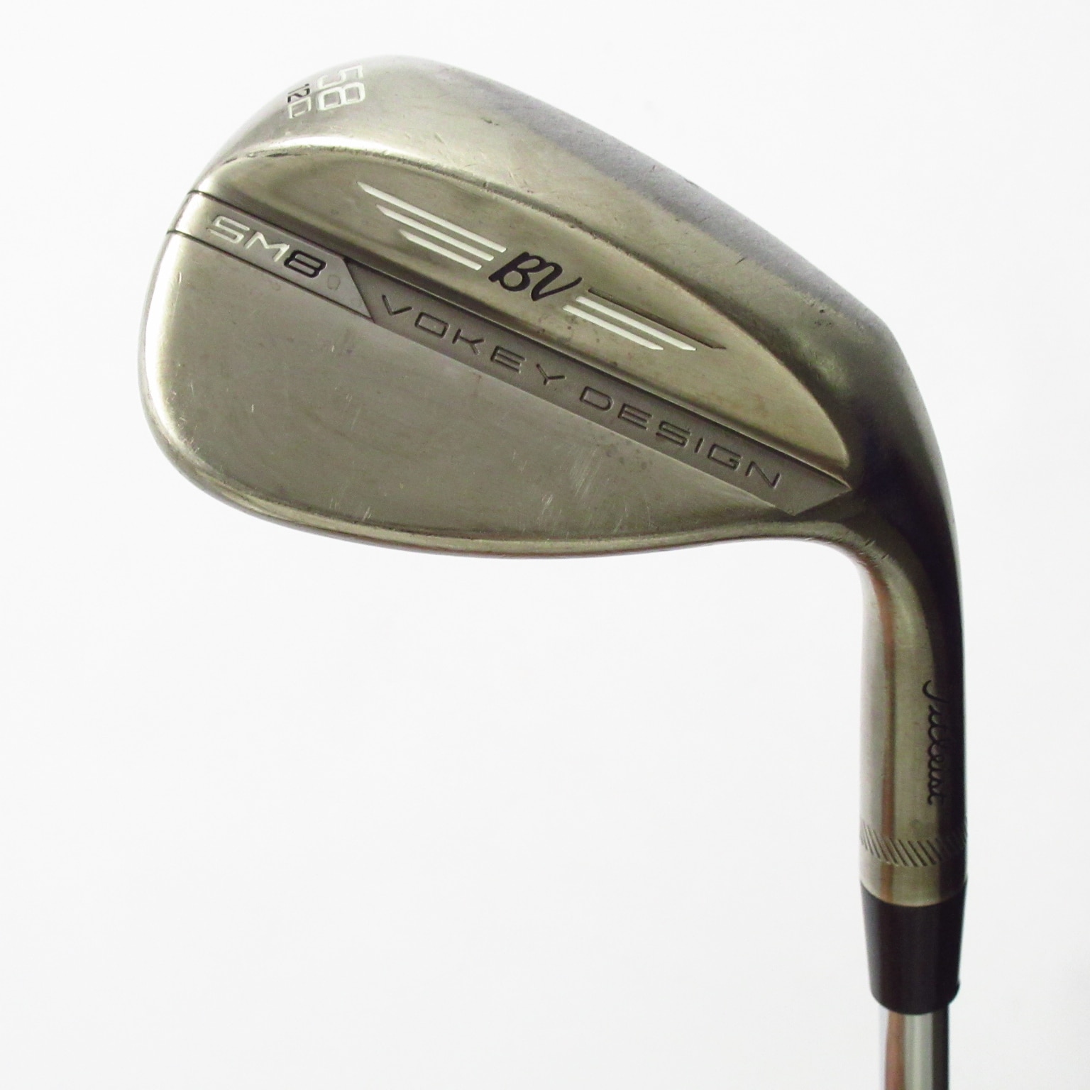 中古】ボーケイデザイン SM8 ブラッシュドスチール ウェッジ